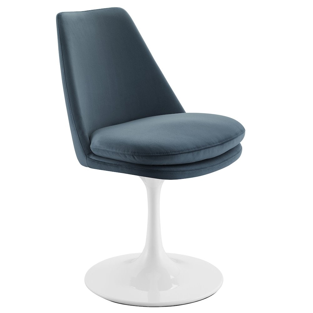 Modway BG3810928 Lippa Swivel Dining Performance Velvet Side Chair