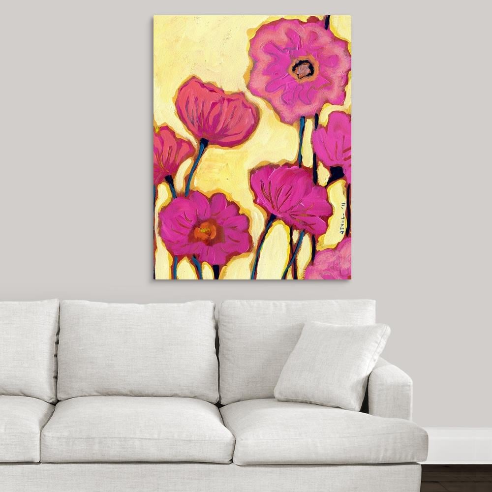 Greatbigcanvas Flowers For Coralyn Byjennifer 40-in H X 30-in W 