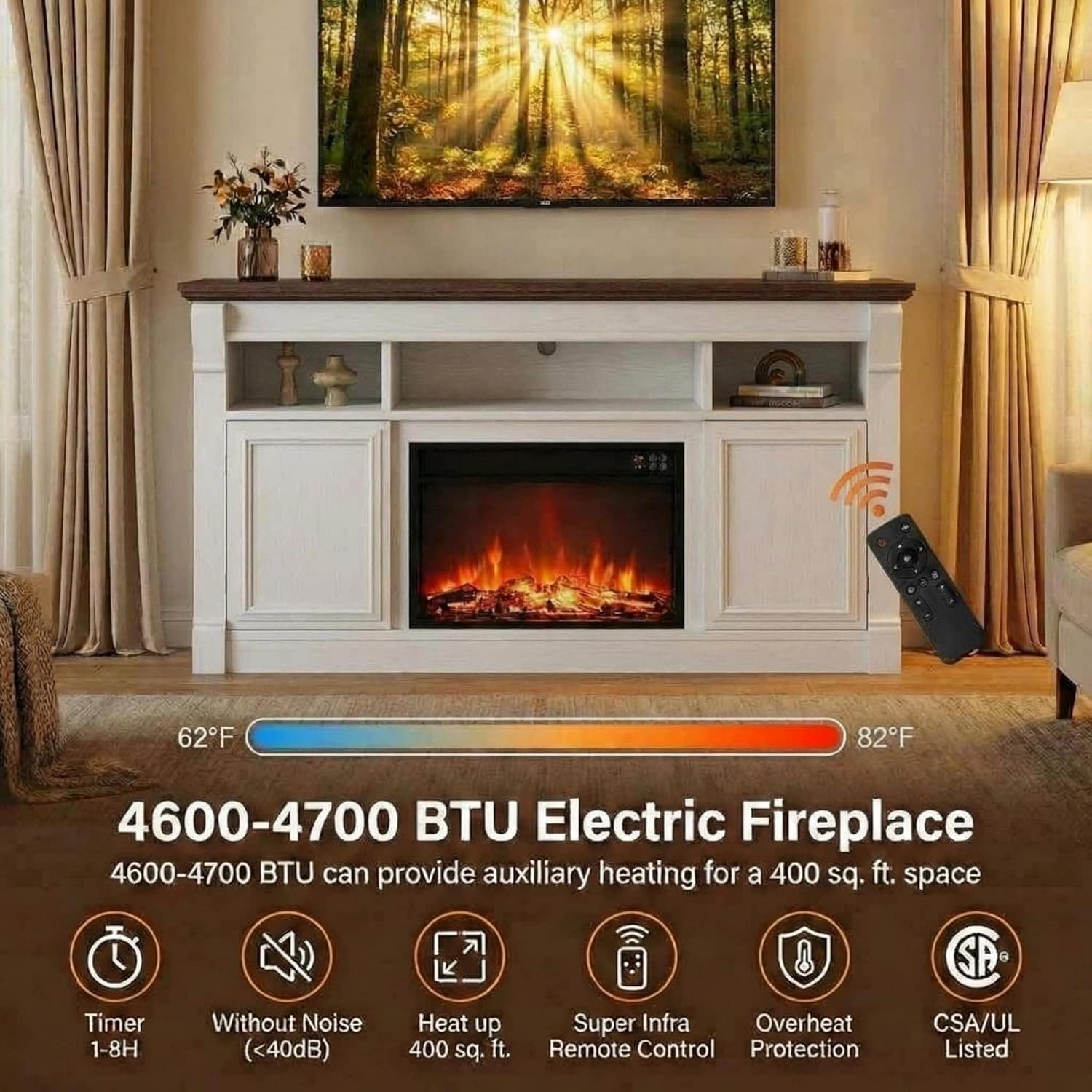GarveeLife CLJ-GVPAJH-JQZK2JO2 Electric-Fireplaces - View #4