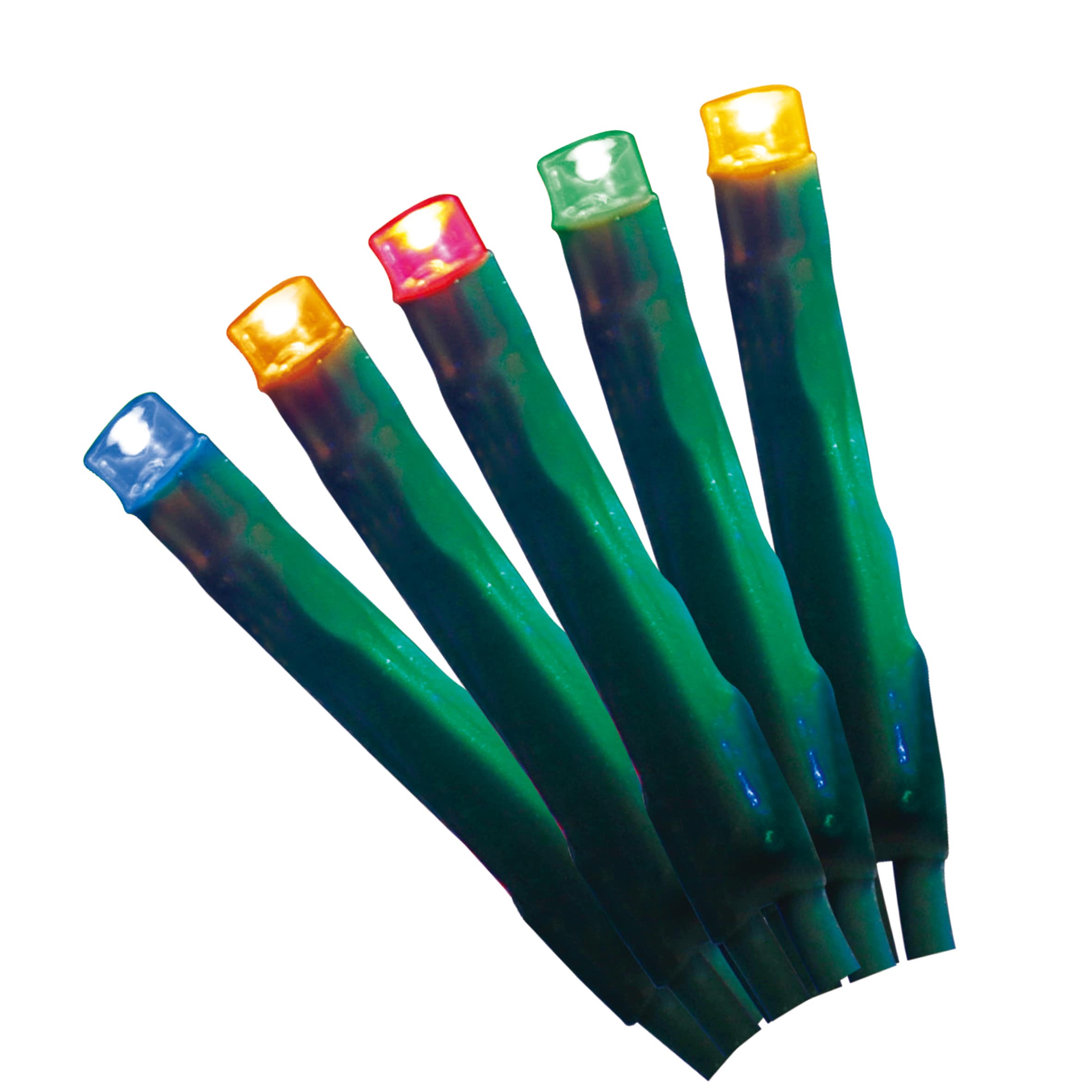 Illuminations L8060030MU12 60-Count 6-ft Multi-function Multicolor LED Plug-In Christmas String Lights