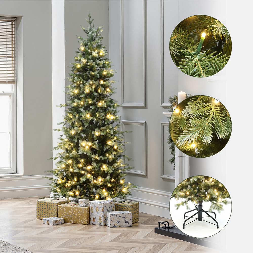 LuxenHome WHAP2525 Artificial-Christmas-Trees - View #5