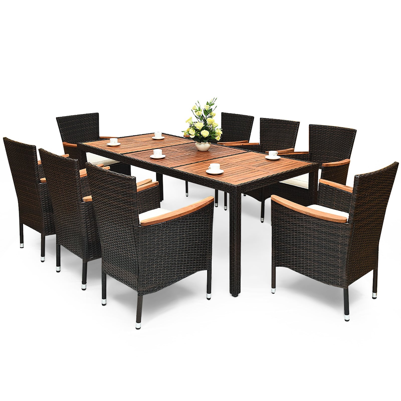 WELLFOR OUG68660B+ Patio-Dining-Sets - View #2