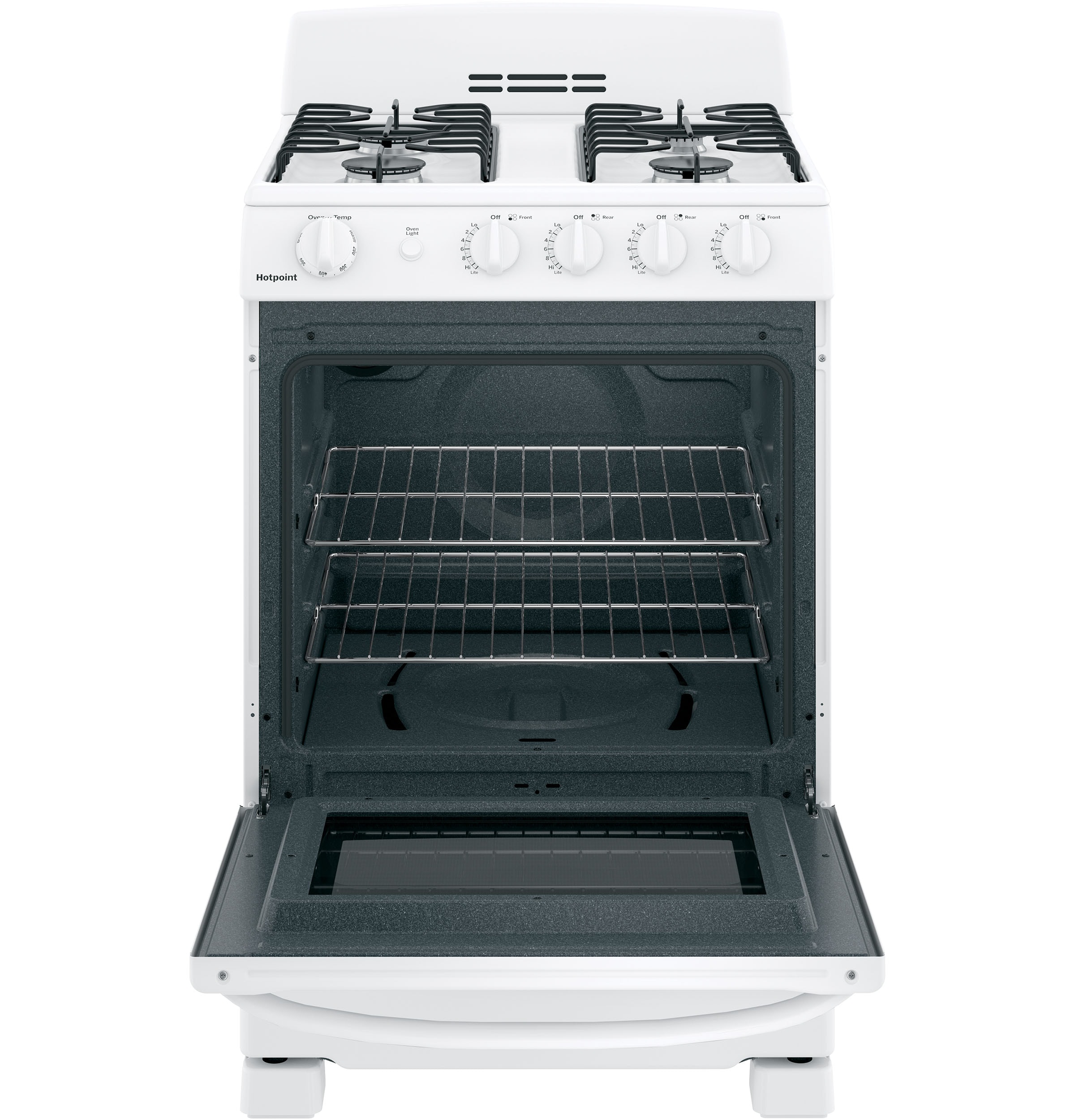 Hotpoint RGAS300DMWW Freestanding-Gas-Ranges - View #4