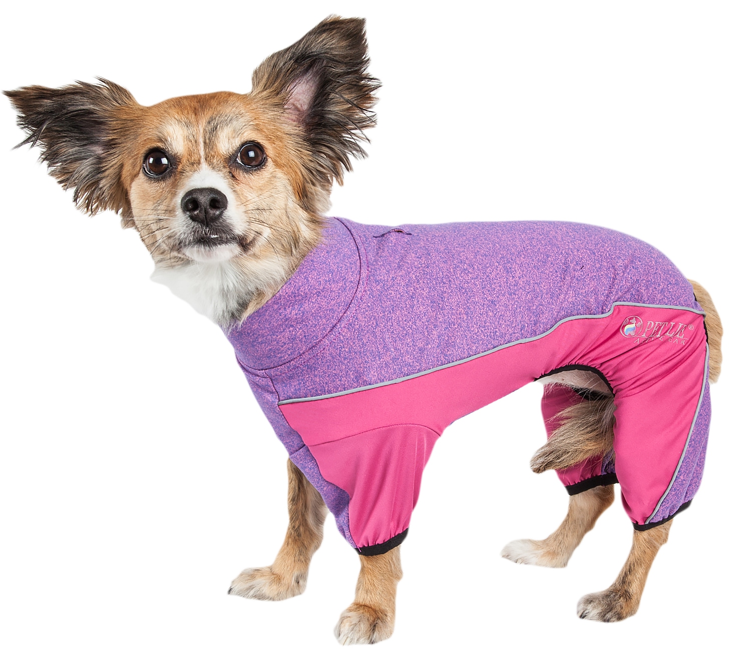 Pet Life YGHL6PKXS Purple Dog/Cat Pet Full body performance suit Extra small