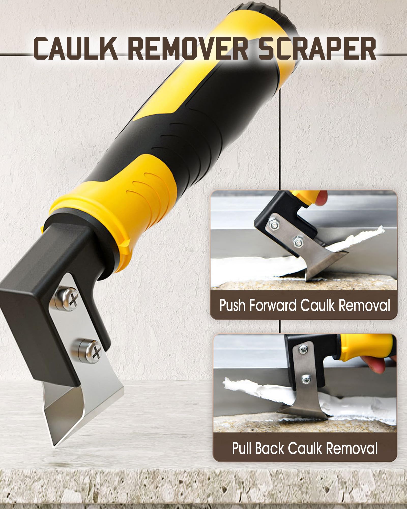 DYRCJ All in One Professional Caulk Remover Tool Multi Functional ...