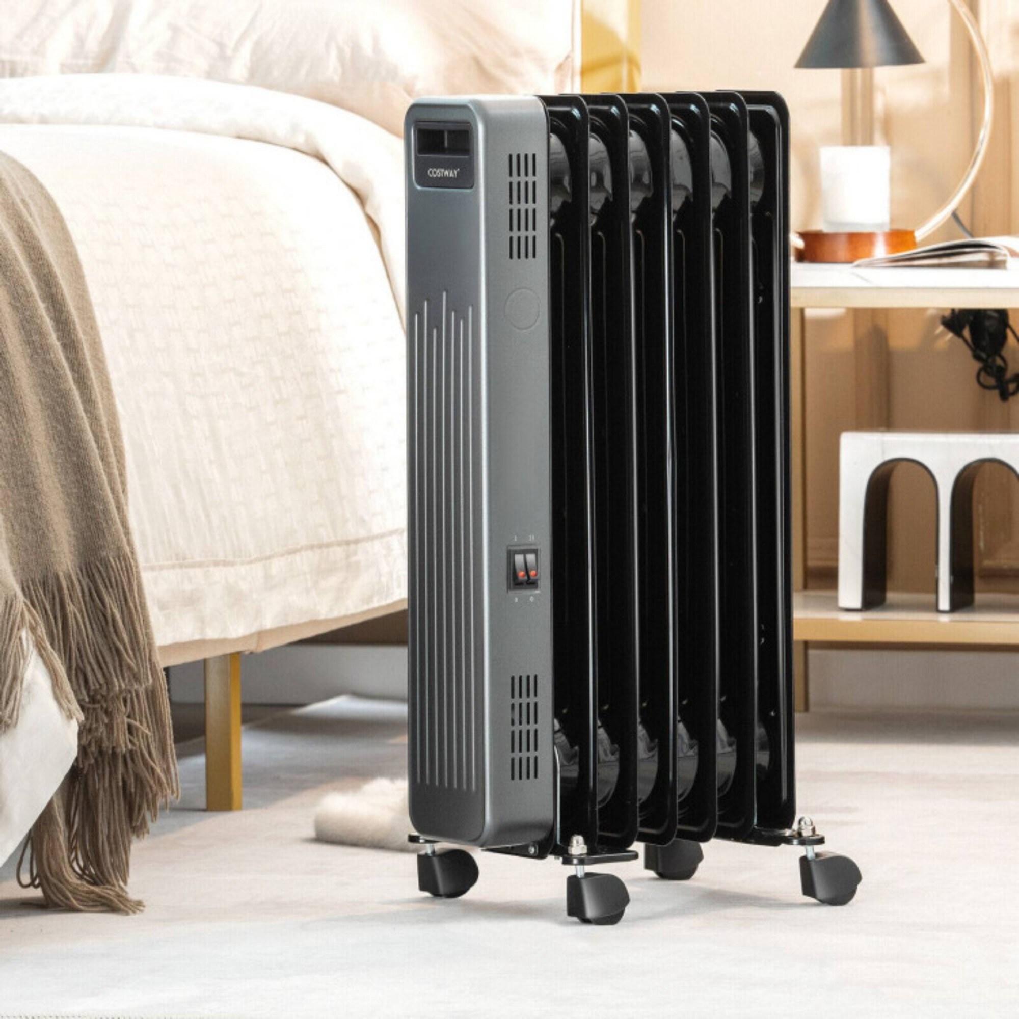 LUCKY ONE LO-EP25438USBK Portable-Electric-Heat - View #5