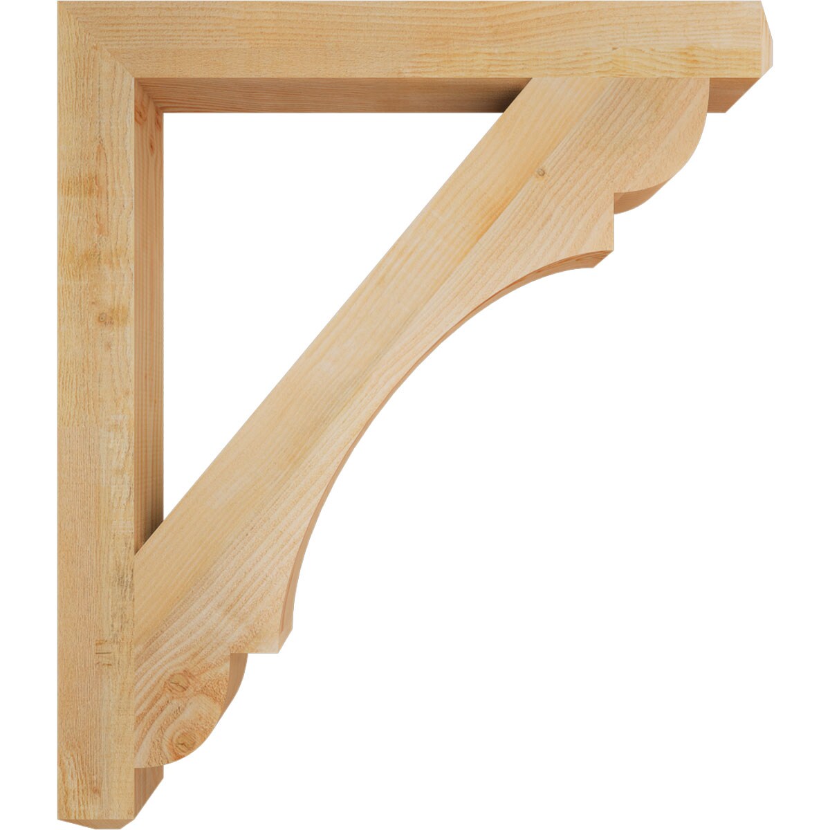 Ekena Millwork BKT04X38X44OLY04RDF Exterior-Brackets-Braces - View #3