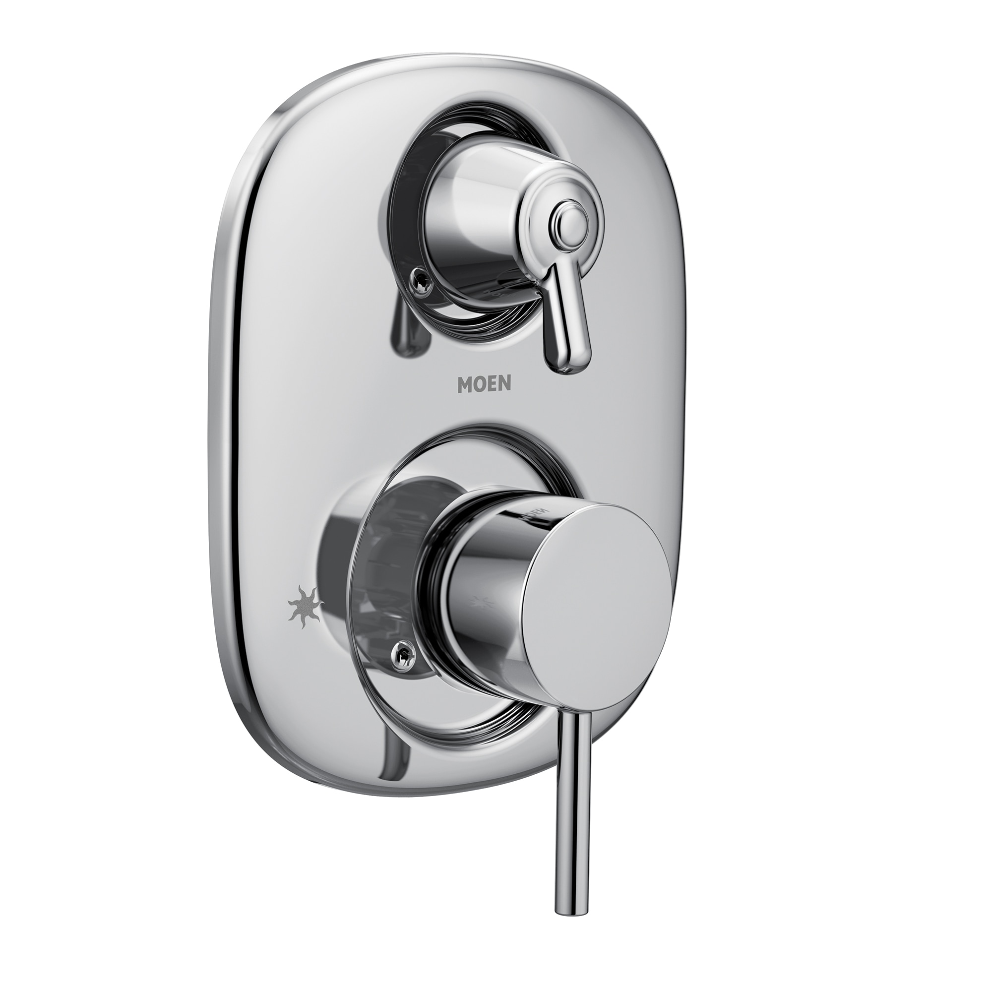 Moen T3290 Chrome 2 -Handle Lever Shower Faucet Handle