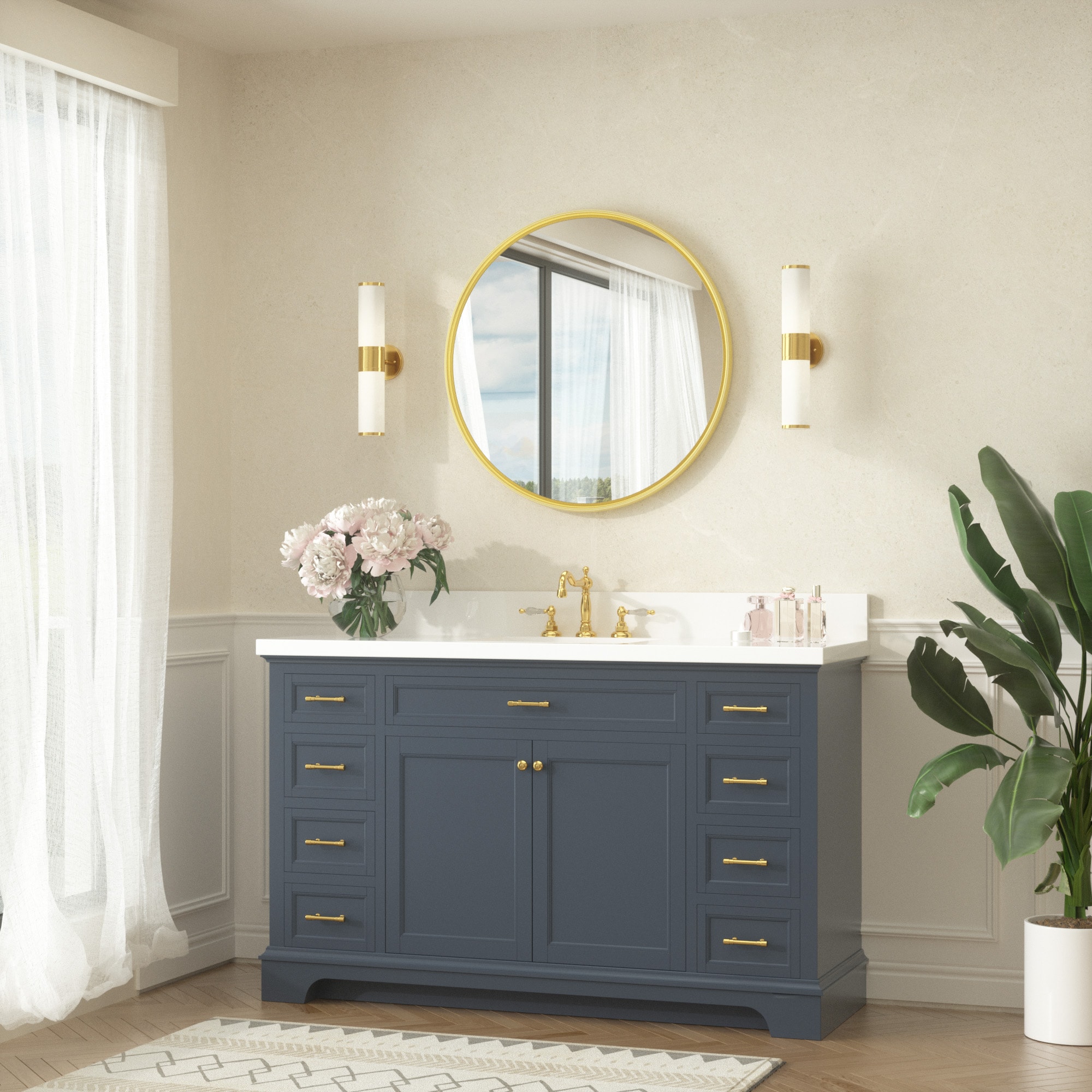 Keonjinn LW-YX18-R75GD Decor-Mirrors - View #3