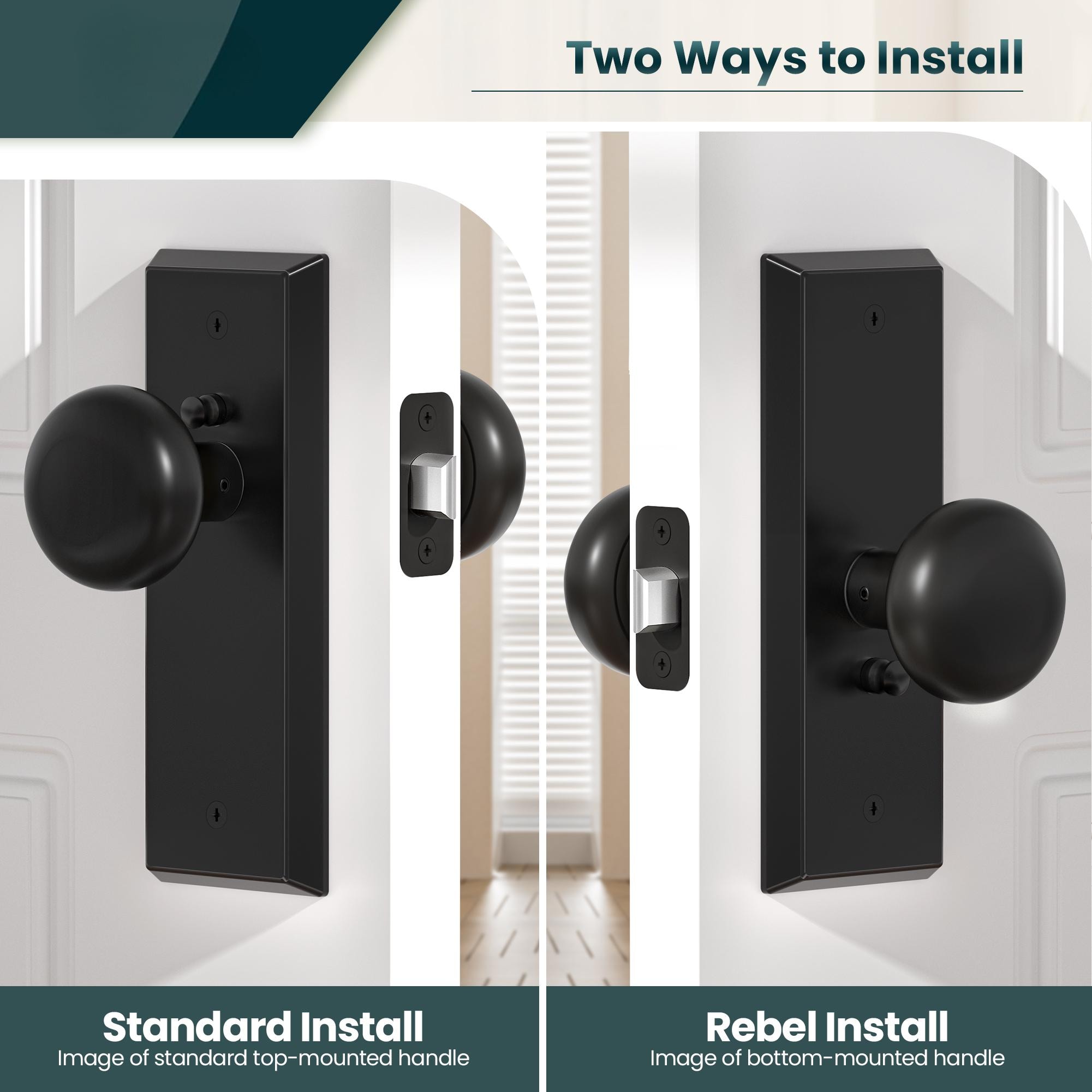 Senyhardware JSMG-YH-YS Door-Knobs - View #3