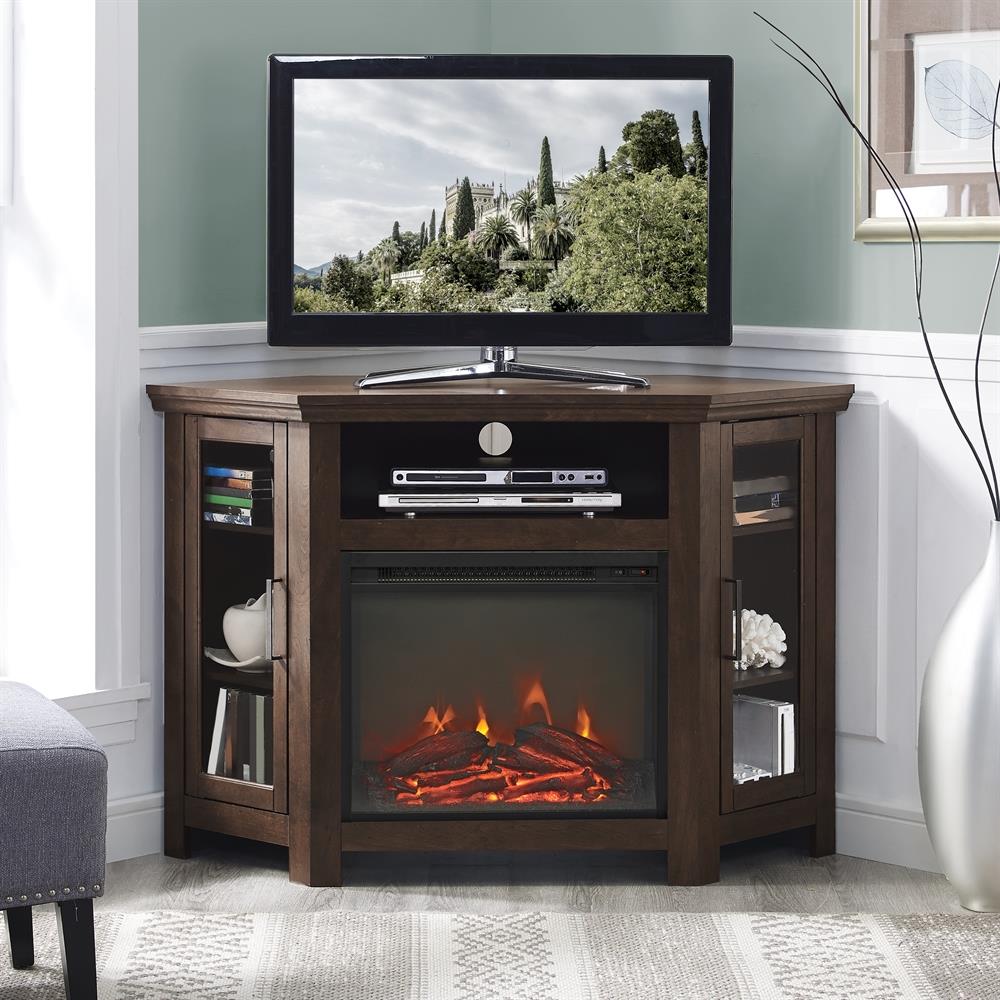 Walker Edison W48FPCRTB Electric-Fireplaces - View #2
