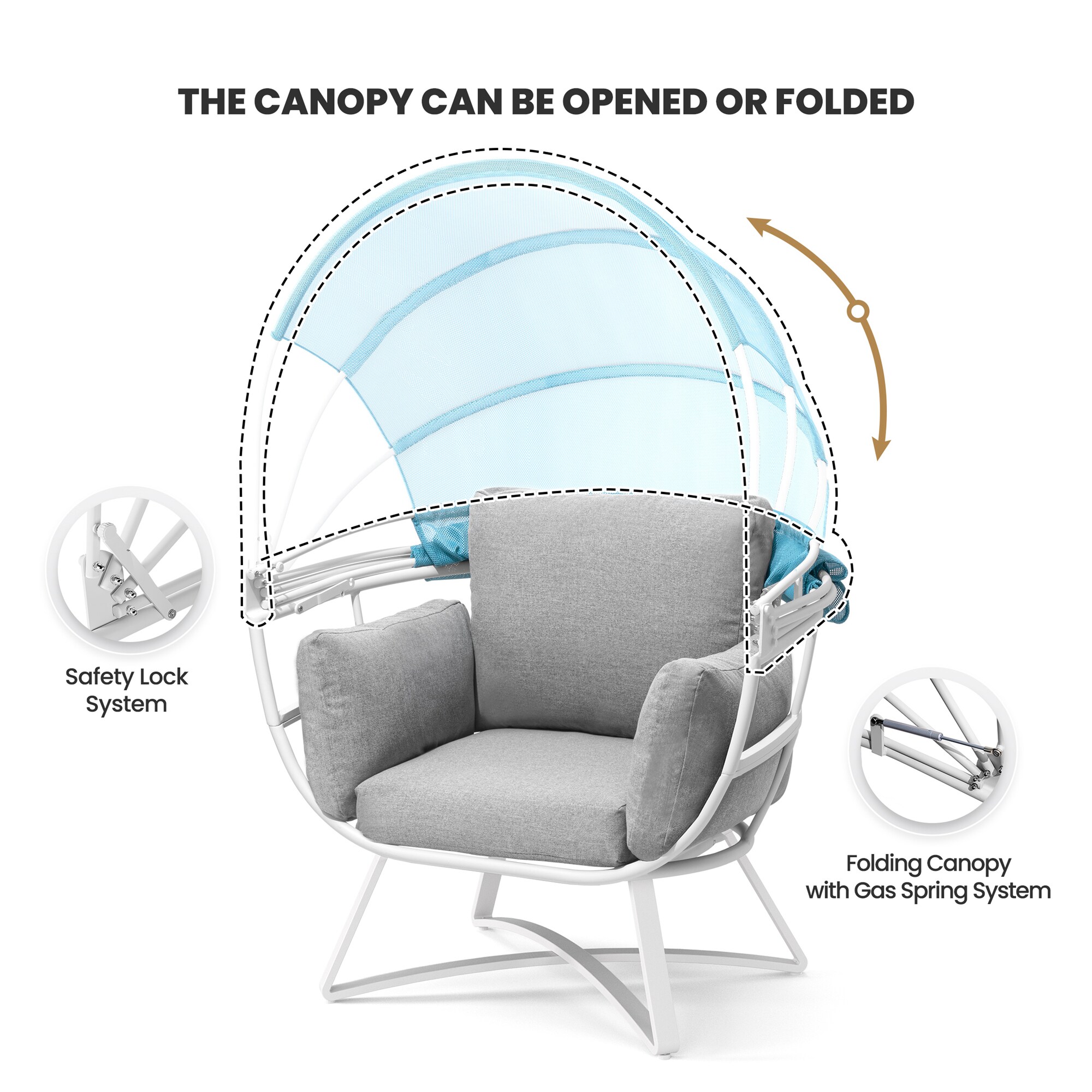 Crestlive Products CL-DC019WGB Patio-Chairs - View #5