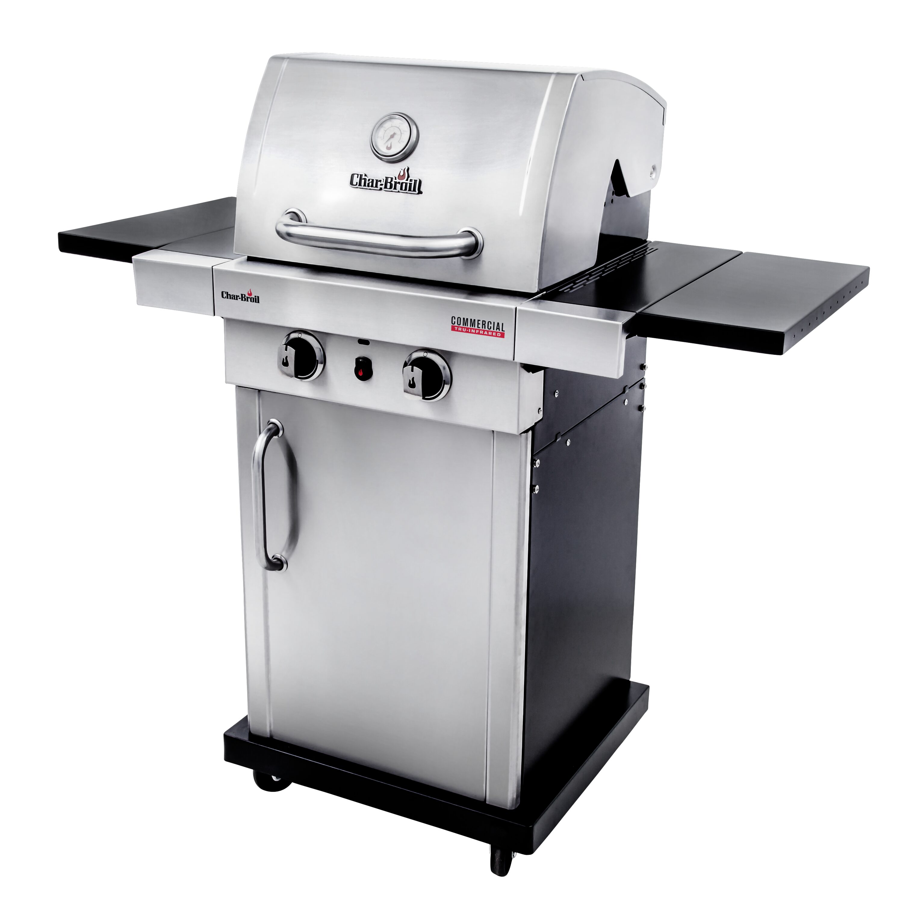 Char Broil Commercial Series Stainless 2 Burner Liquid Propane and