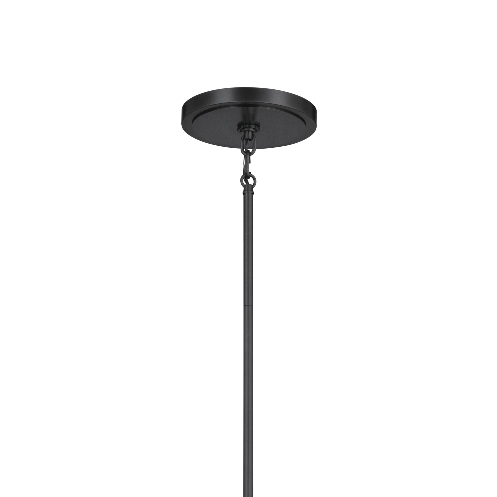 Kichler Karthe 9-Light Black Farmhouse Dry rated Chandelier in the ...