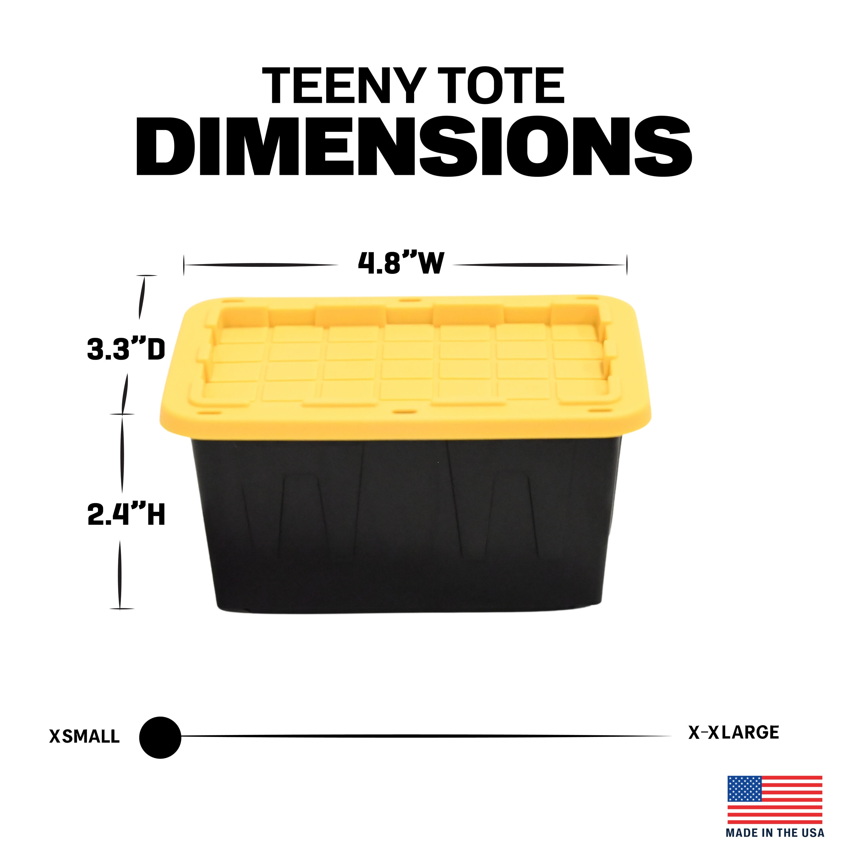 Project Source 6036639 Plastic-Storage-Totes - View #3