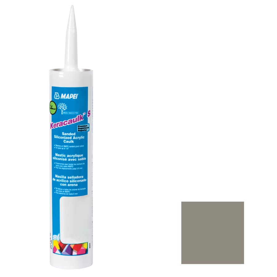 MAPEI 30210 Keracaulk S 10.5-oz Pewter Sanded Paintable Latex Caulk