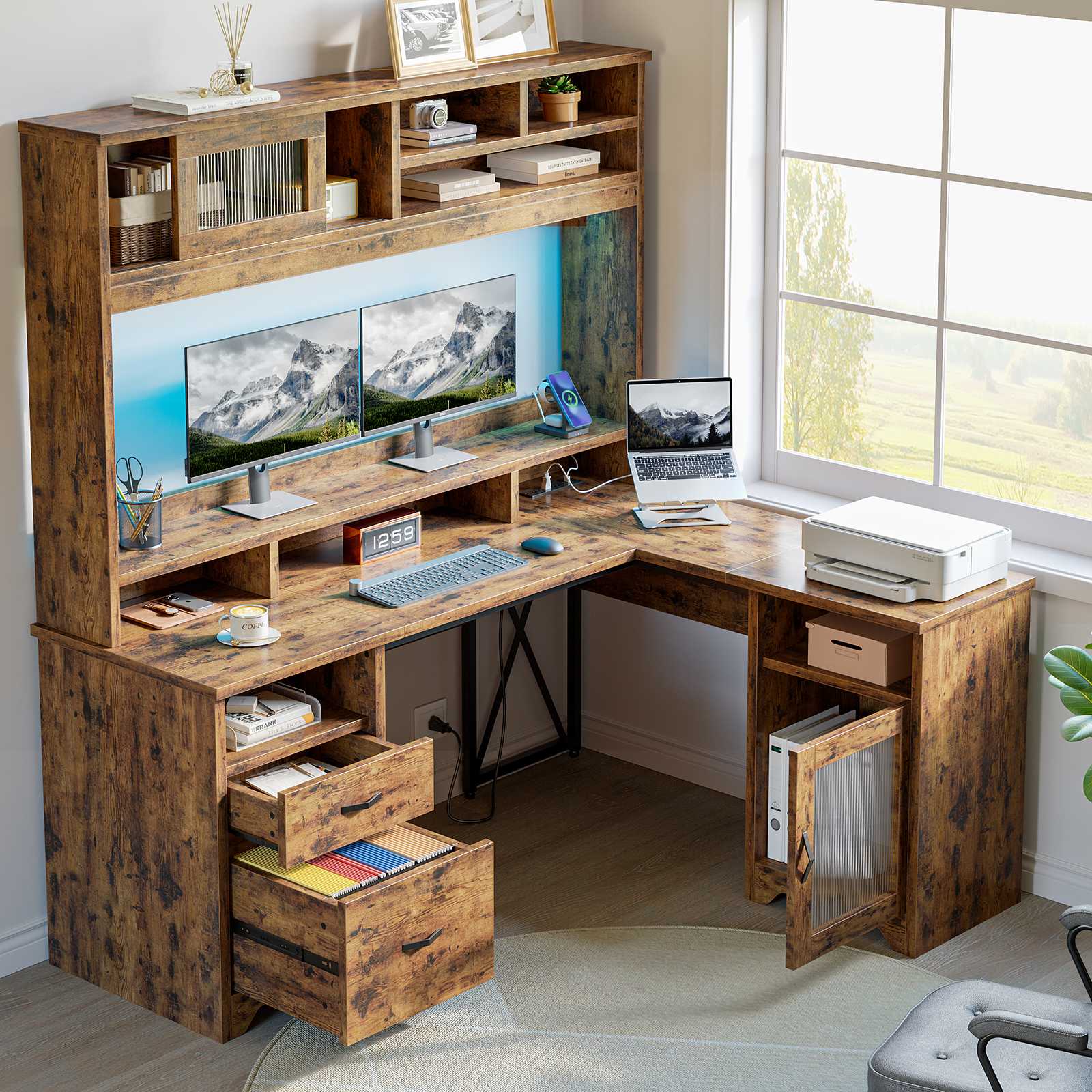 Bestier LOW-H300415E-RST desks - View #2