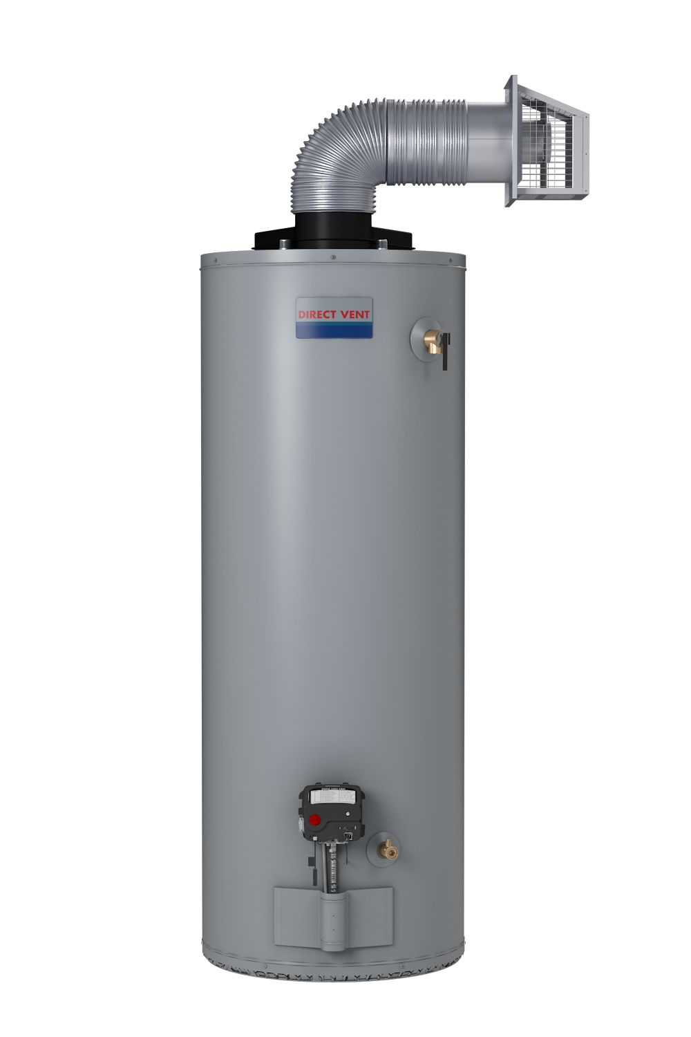 Direct vent outlet water heater