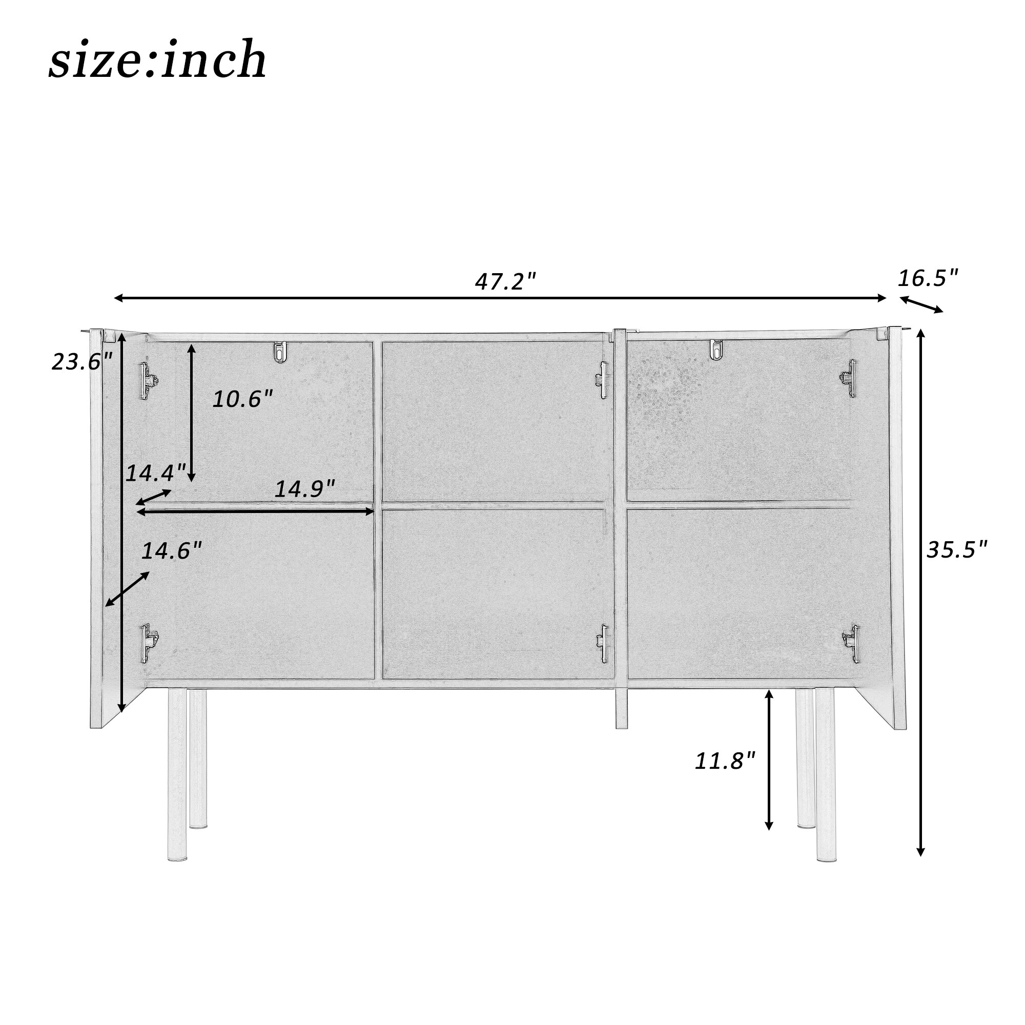 JIMSMAISON JMTRSB01B Dining-Kitchen-Storarge - View #12