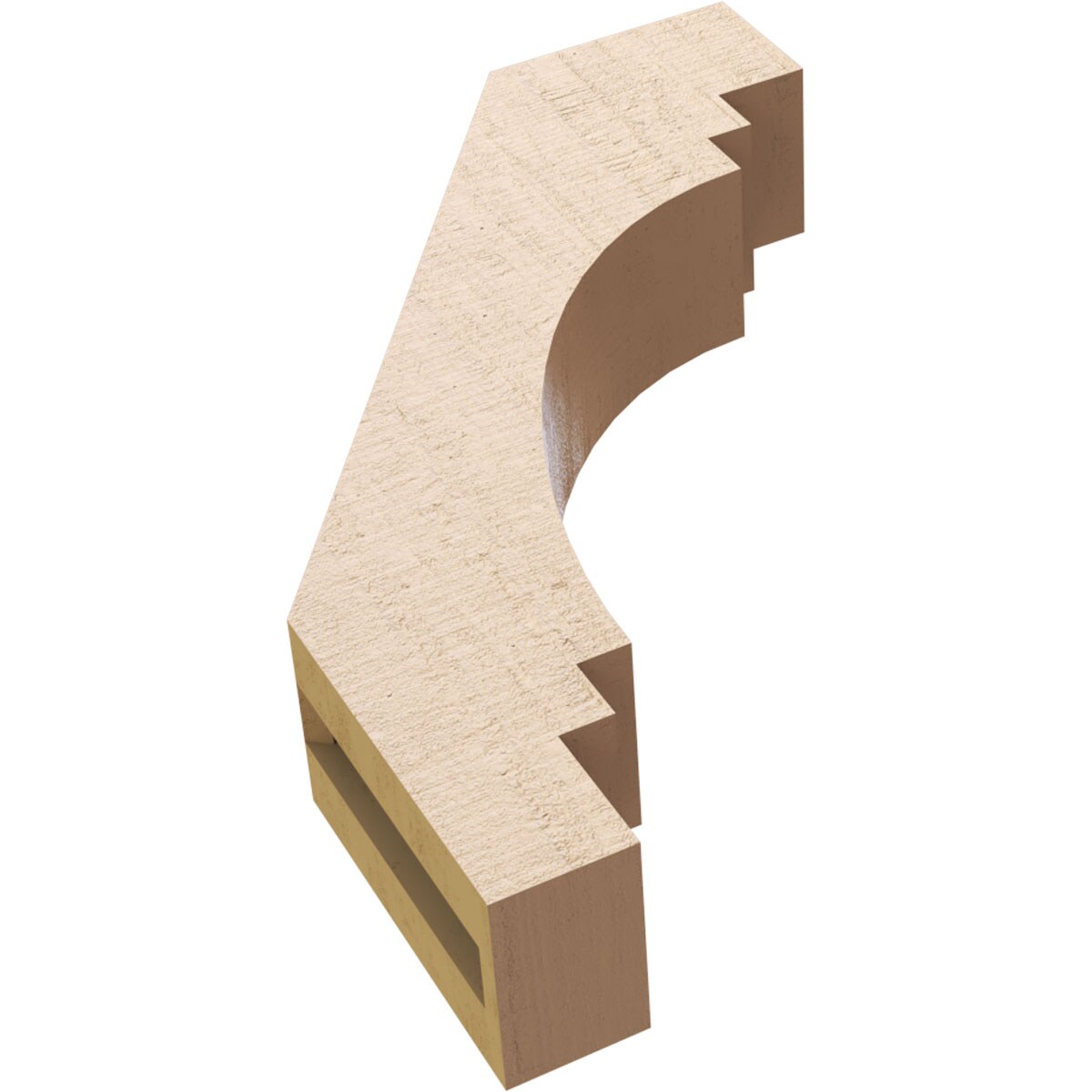 Ekena Millwork BRCUR03X12X16PECRCPR braces - View #7