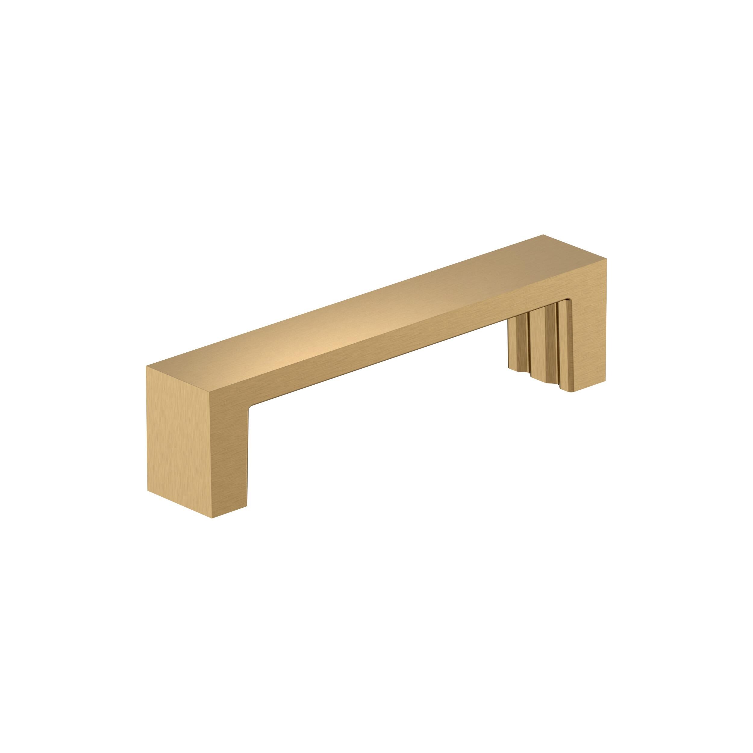 Amerock 10VMP37151CZ Augment 3-3/4-in , 96mm Center to Center Champagne Bronze Rectangular Bar Drawer Pulls 10 -Pack
