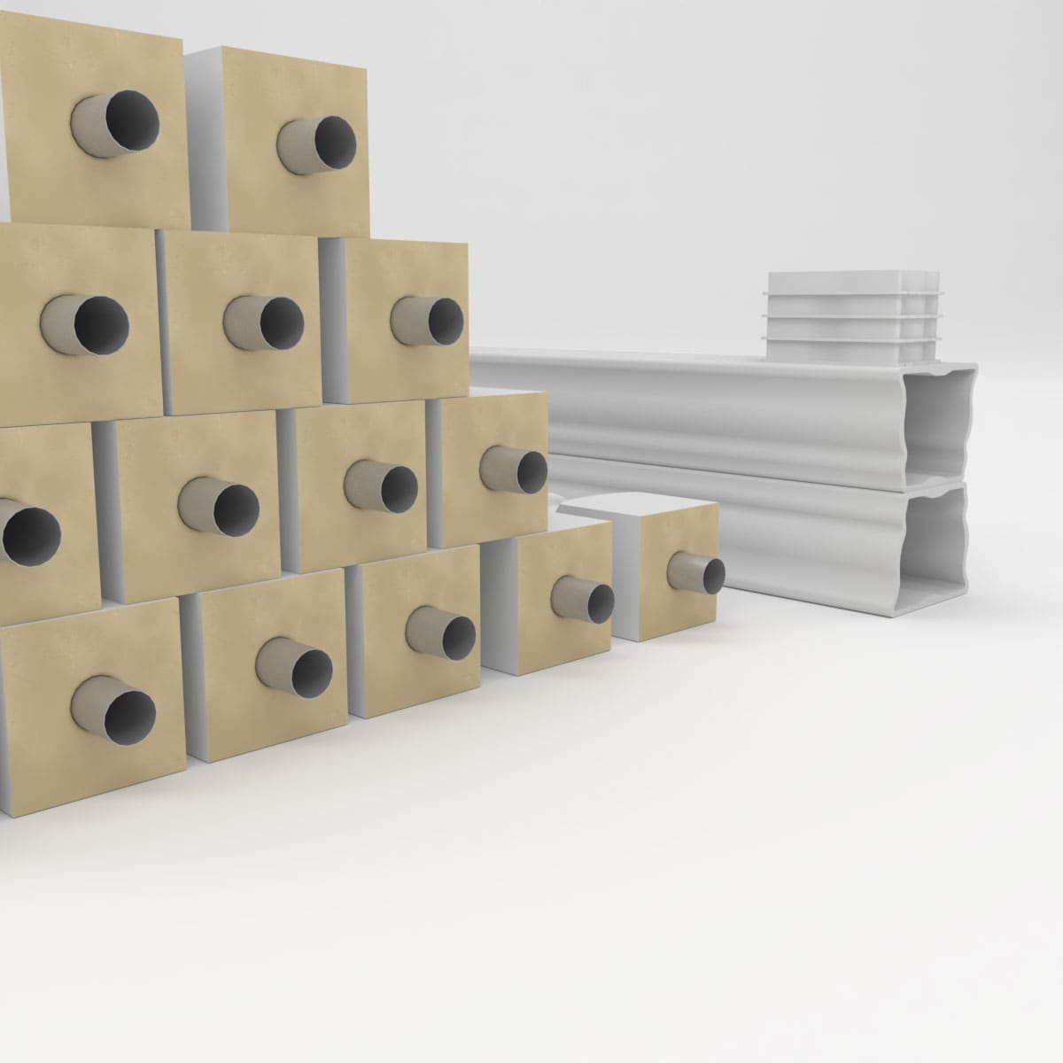 Ekena Millwork BALK42X156WEA railings - View #6