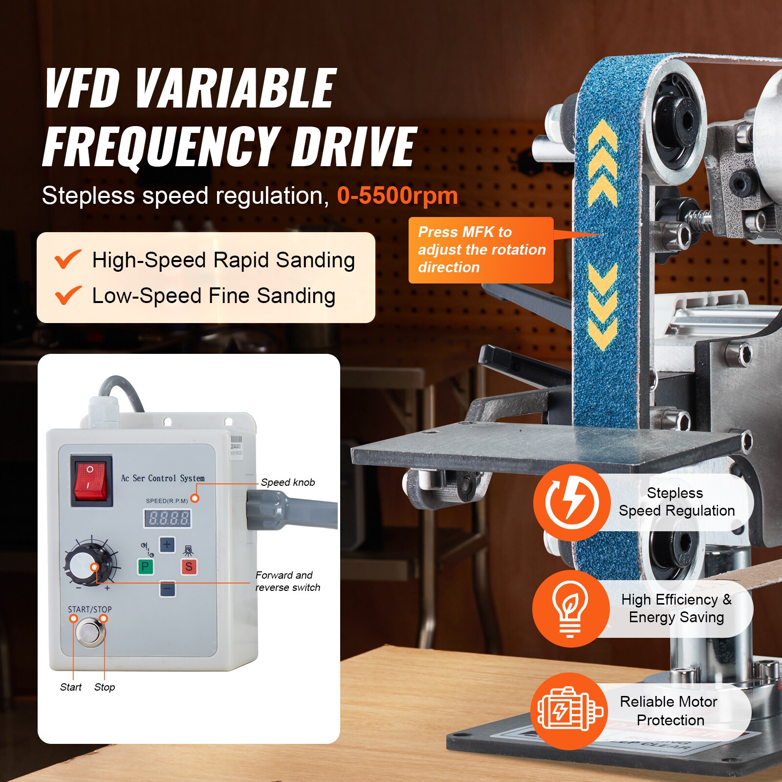 VEVOR SCSDMC550W3003584V1 Cordless-Grinders - View #3