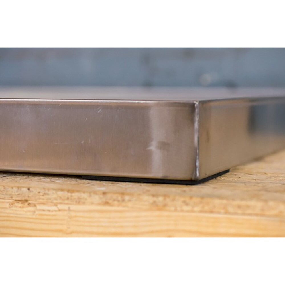 27 in. x 25 in. Galvanized Compact Front-Load Drain Pan with Anti Vibration  Pad