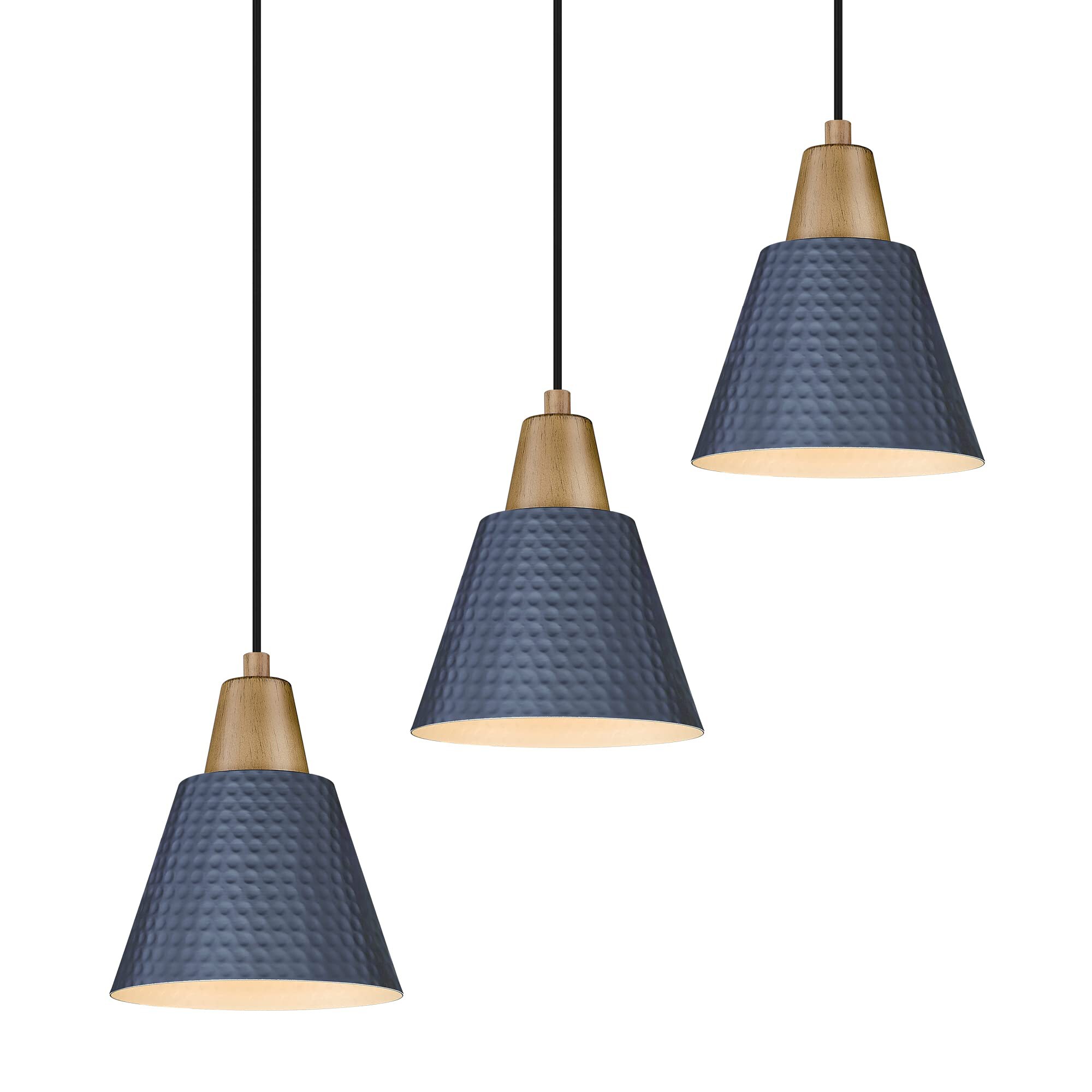 Blue pendant hot sale light lowes