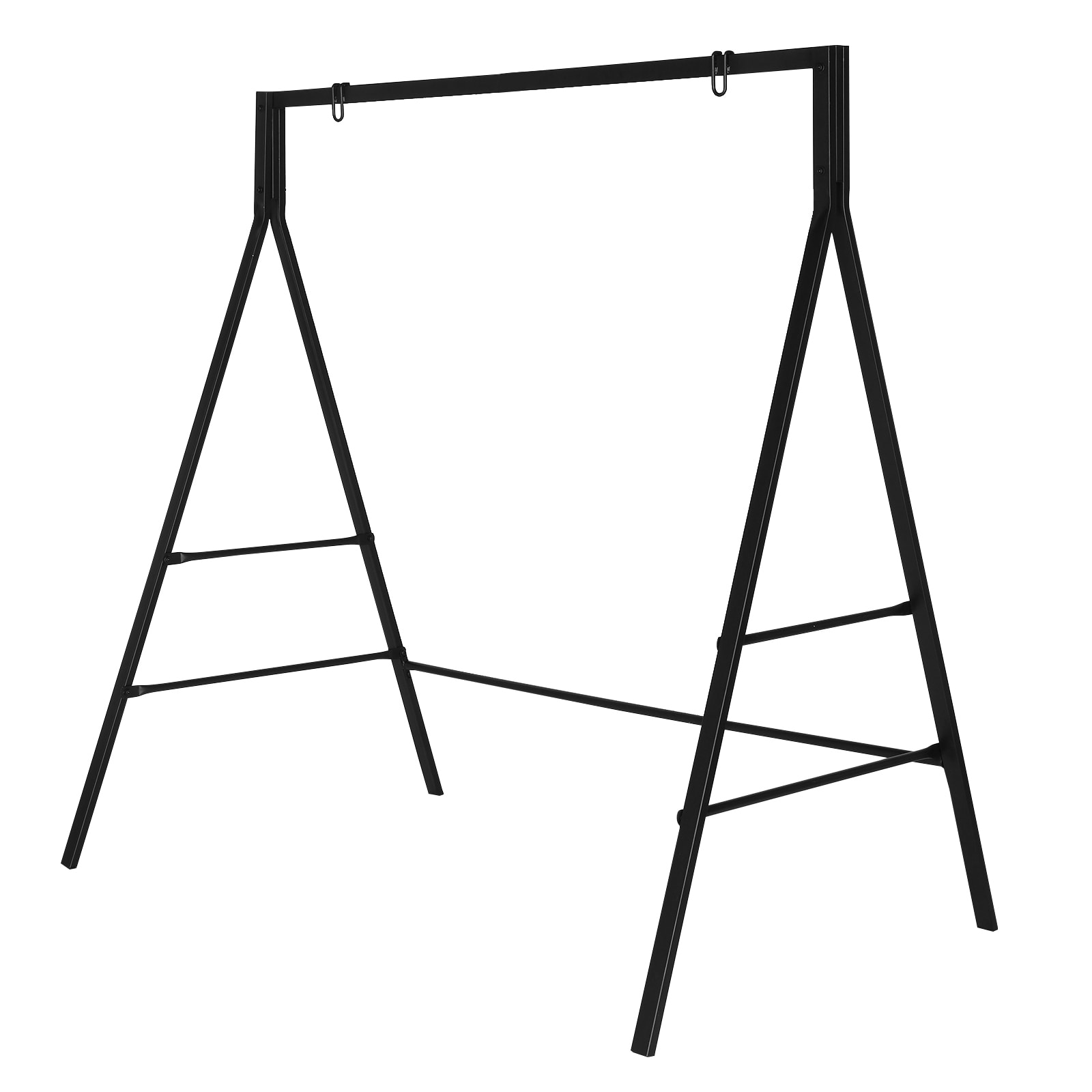 Winado 355026291391 Porch Swing Stand Black Porch Swing Canopy