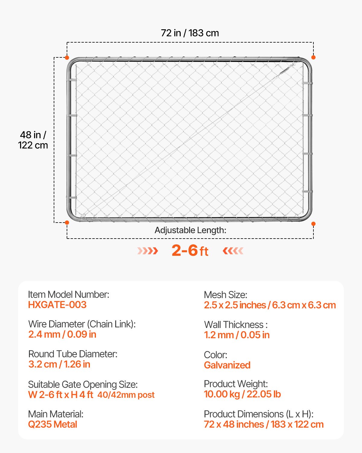 GIVIMO LW102GIVSS1755 Chain-Link-Fence-Slats - View #3