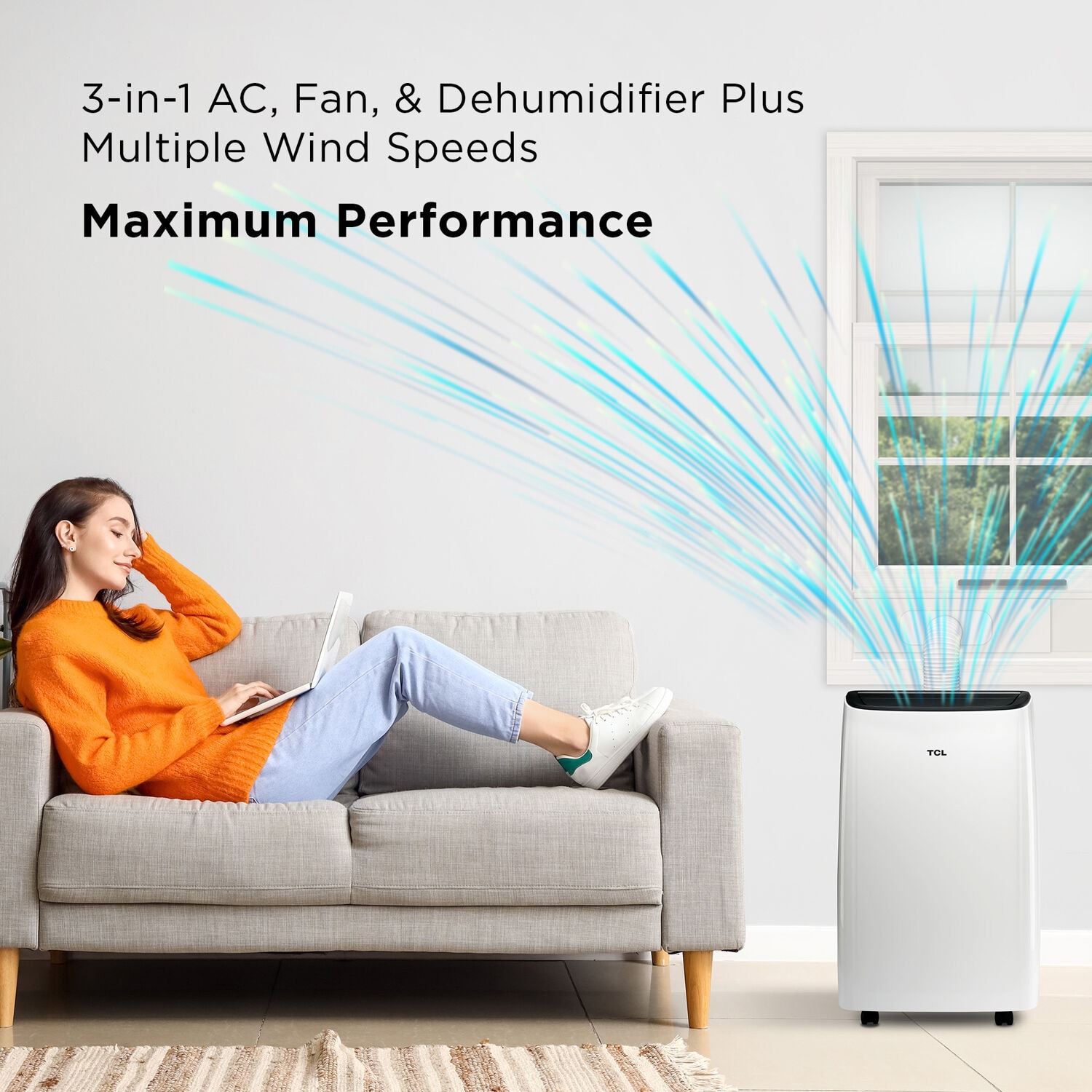 TCL H7P38W Portable-Air-Conditioners - View #2