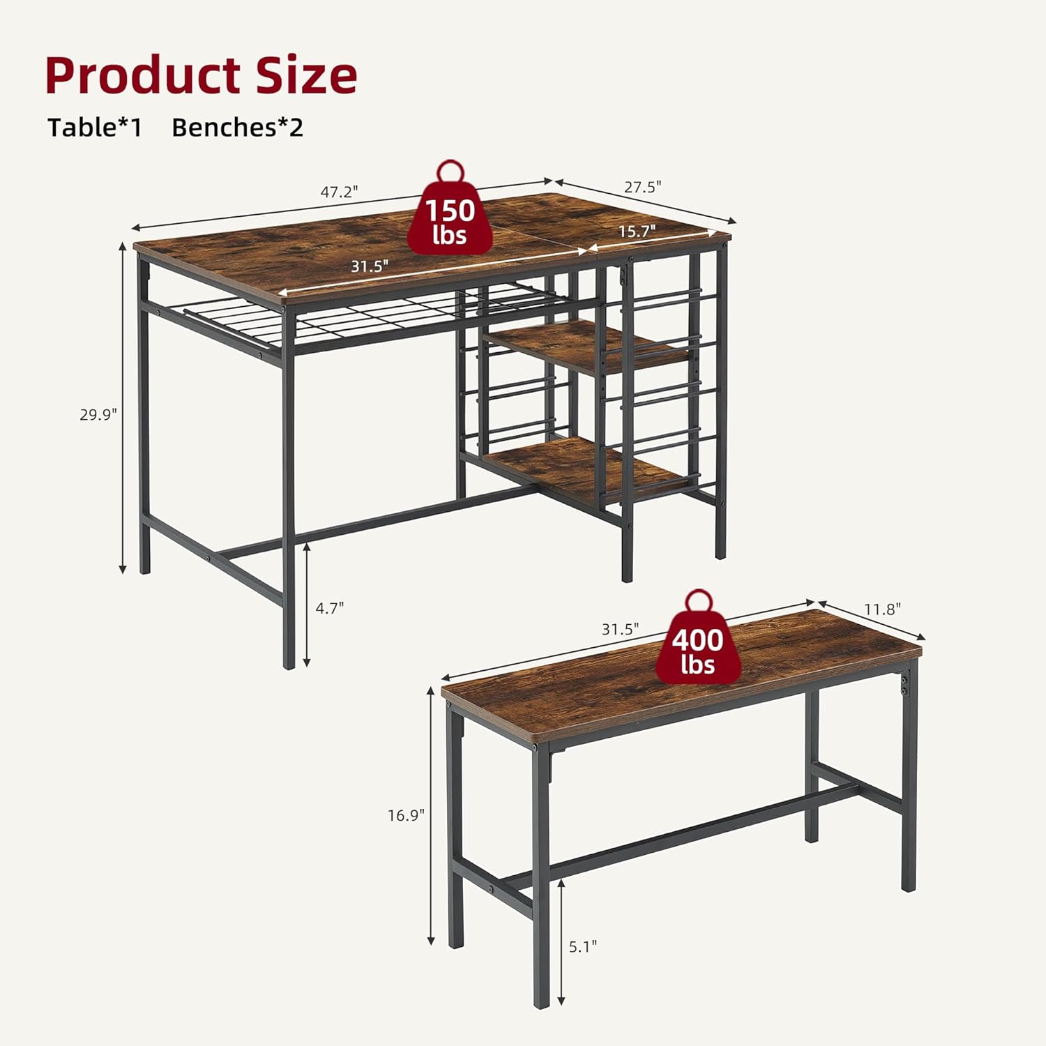 Garvee JMH0131-PHO-15FRE1HC Dining-Tables - View #2