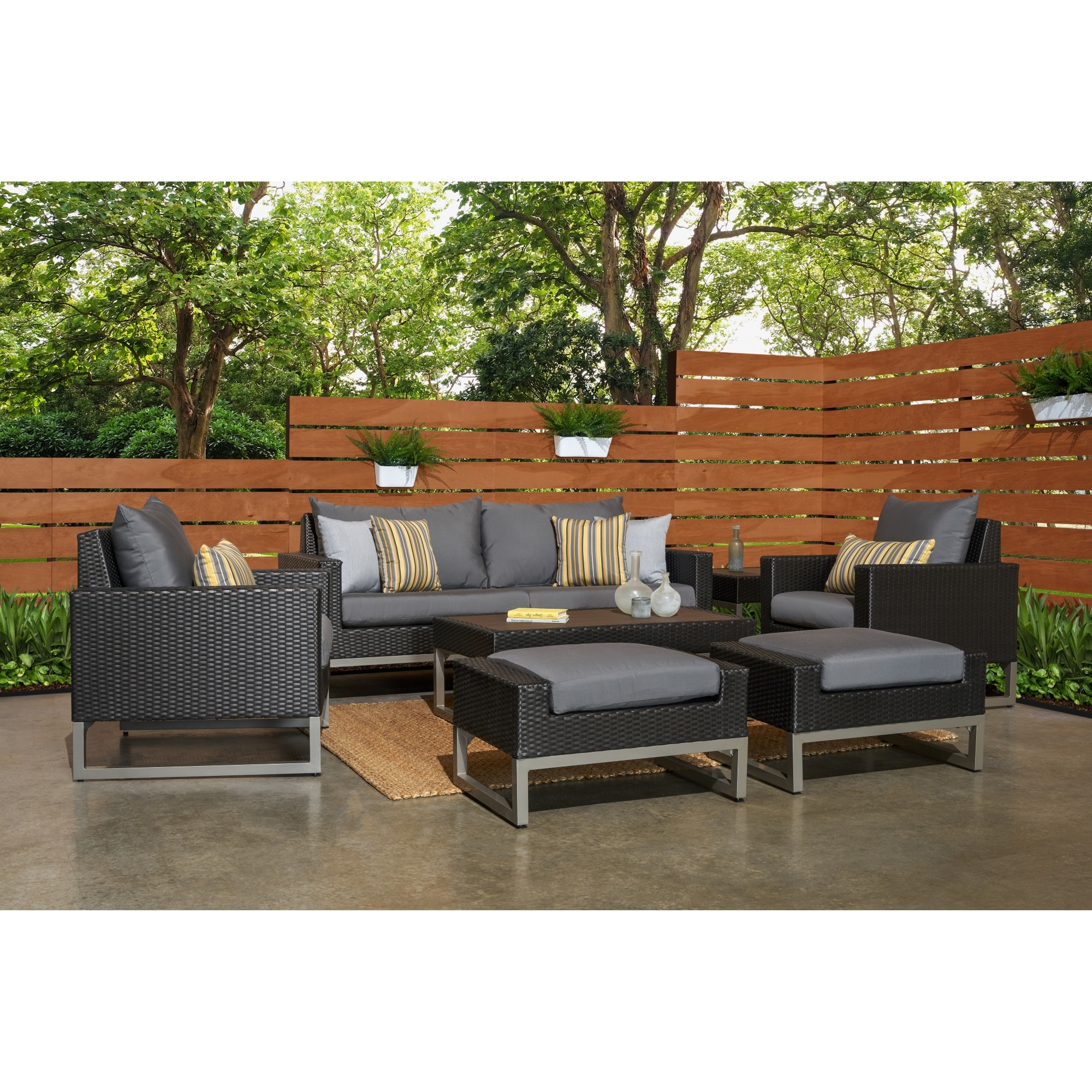 RST Brands OP-PESS7-MILO-E-CHRK Patio-Conversation-Sets - View #9