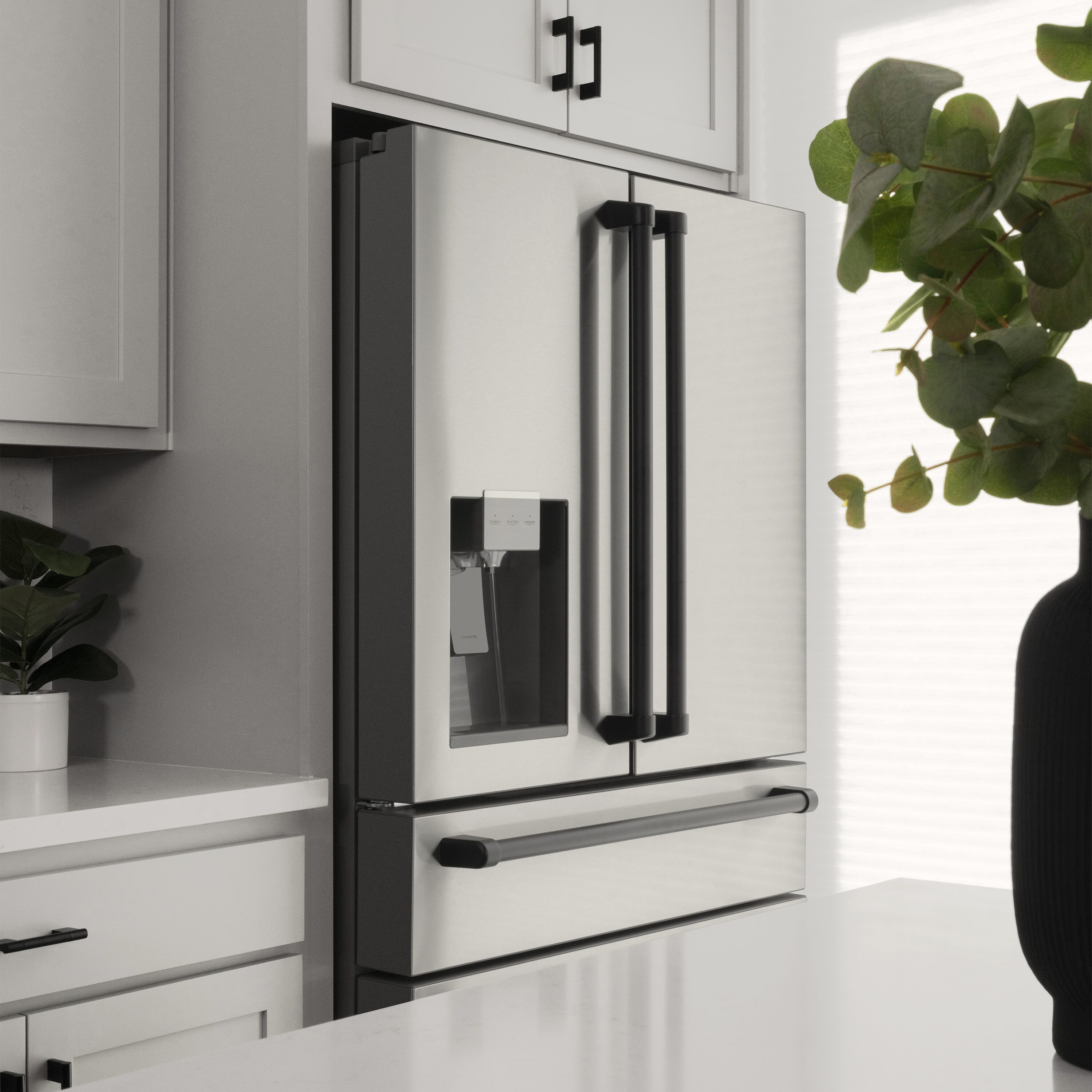 ZLINE KITCHEN & BATH RFMZ-W-36-MB French-Door-Refrigerators - View #12