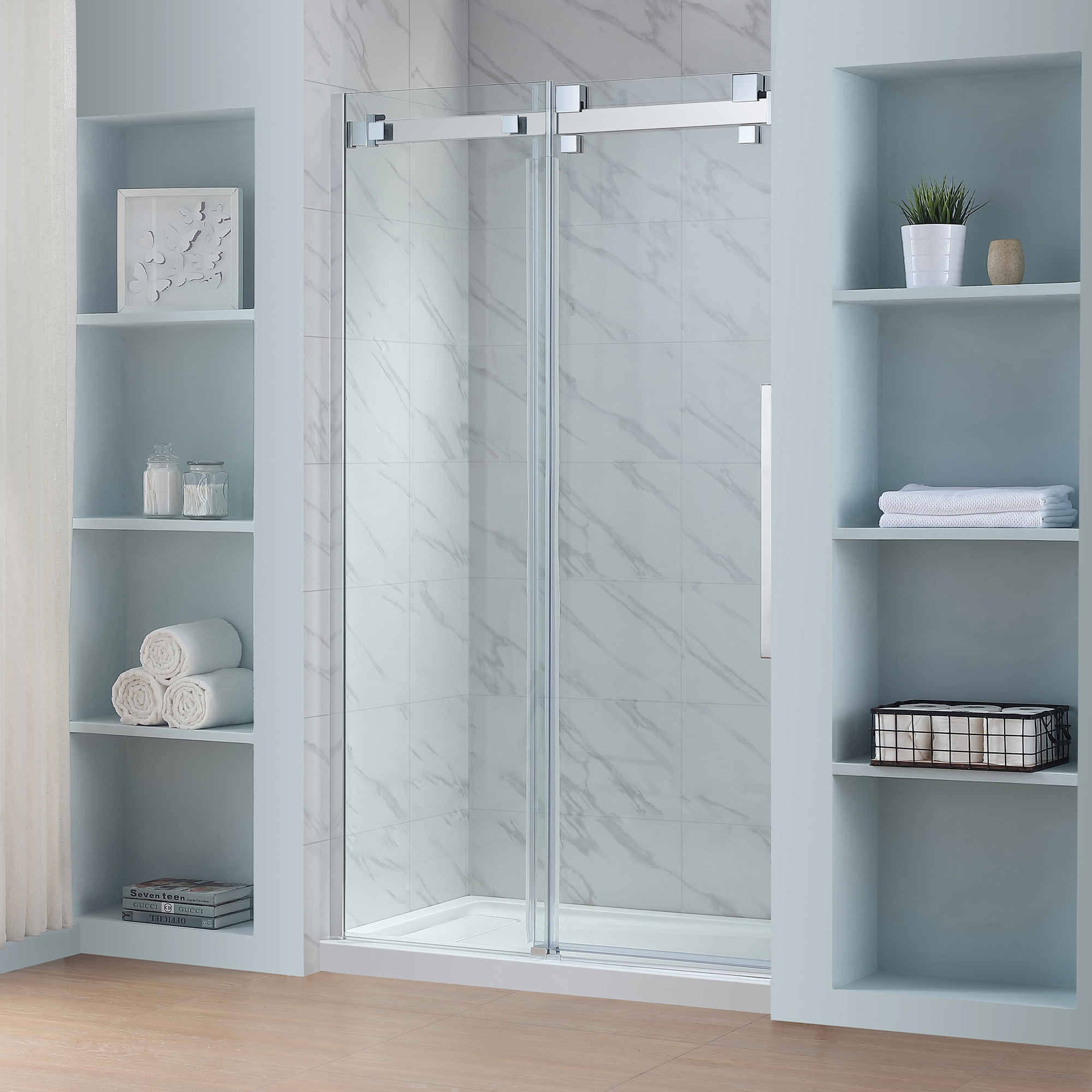 OVE Decors 15SKC-GLEN48-CHR Alcove-Shower-Kit - View #3