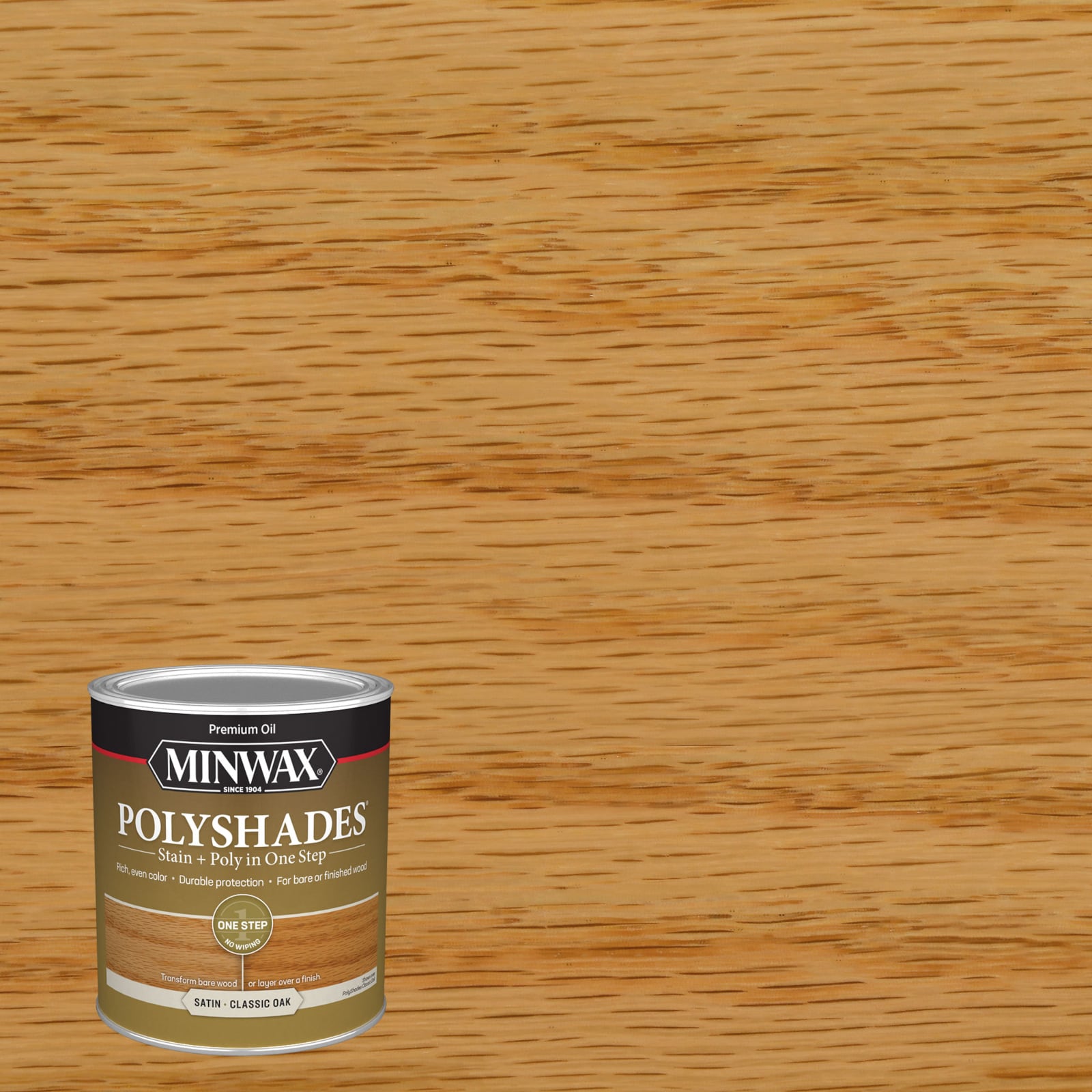 Minwax Polyshades Oil Based Classic Oak, Encapsulating Sealer For Hardwood Floors