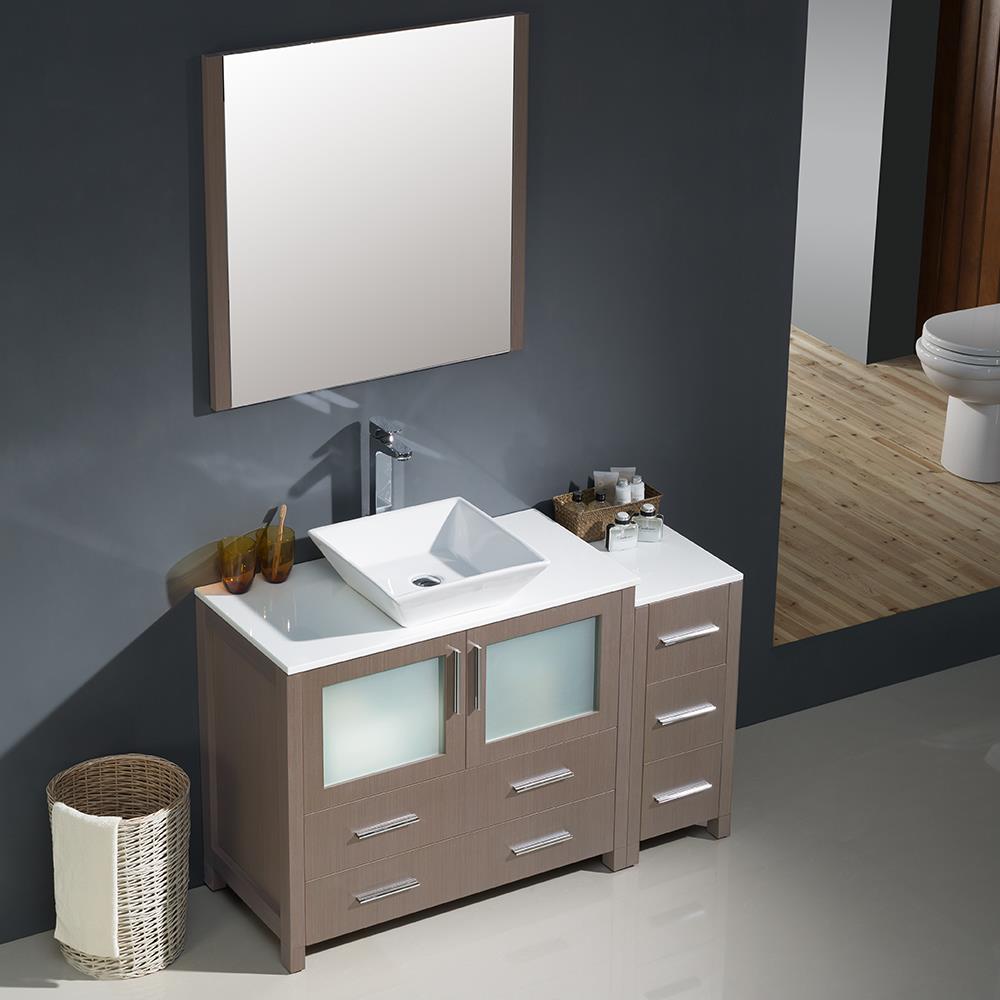 Fresca FVN62-3612GO-VSL Bath-Vanity-Combo - View #2