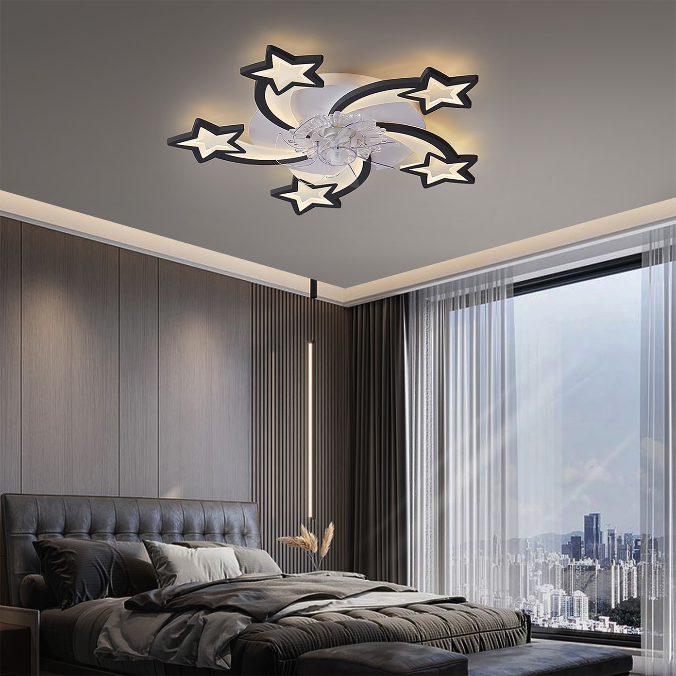 LUXEYARD DS-R-2P207162 Ceiling-Fans - View #2