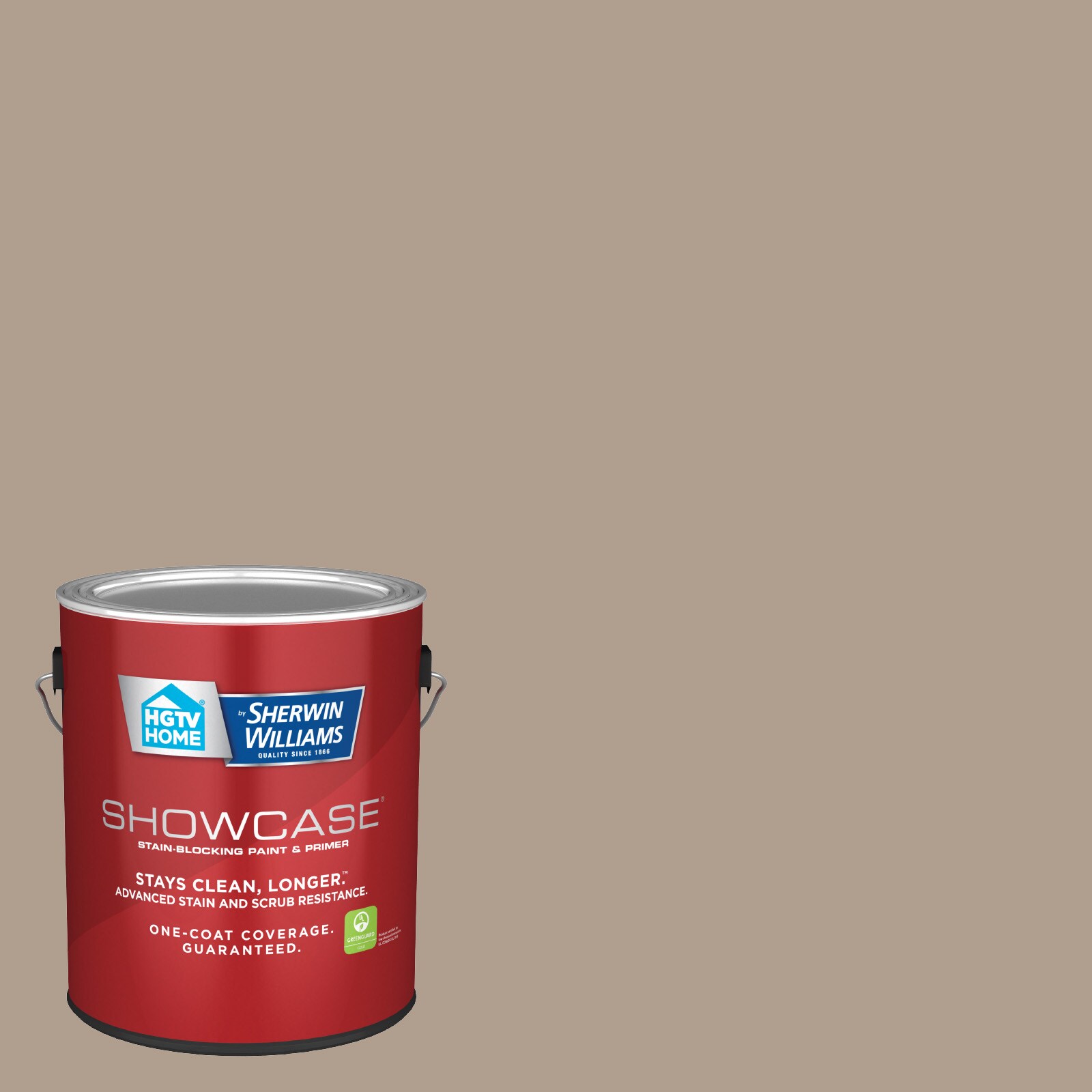 Hgtv Home By Sherwin Williams Showcase Eggshell Woodland Stone 2007 9c Acrylic Interior Paint