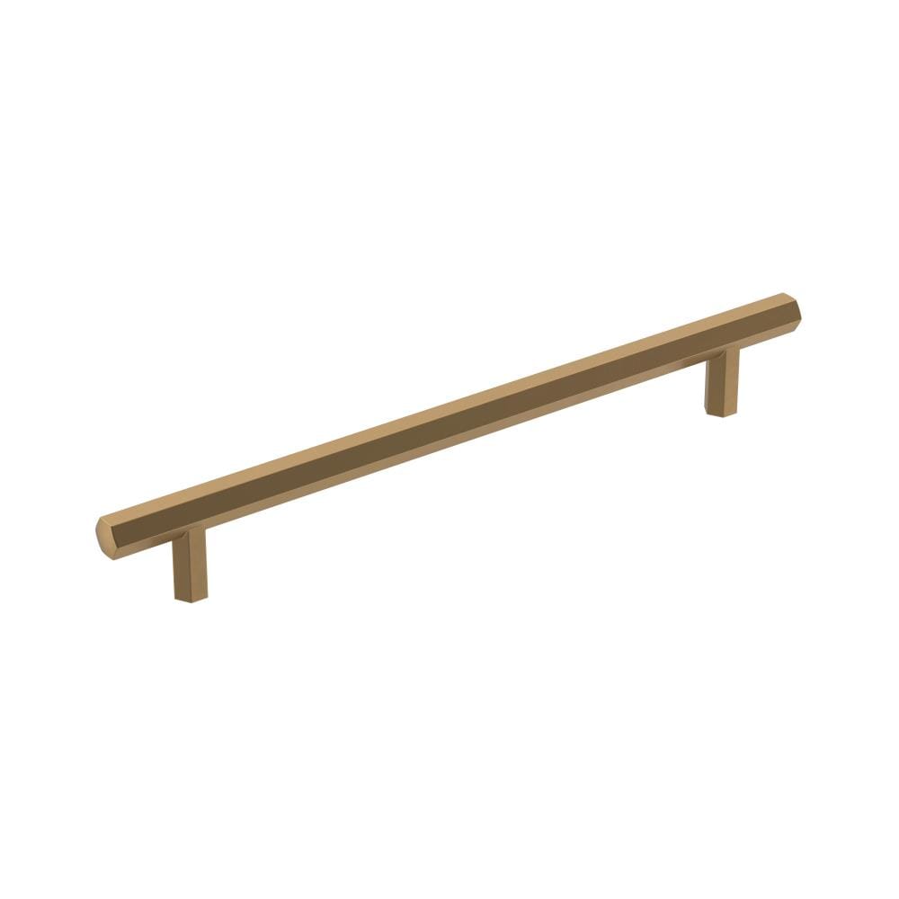 Amerock BP36876CZ Caliber 7-9/16-in , 192mm Center to Center Champagne Bronze Cylindrical Bar