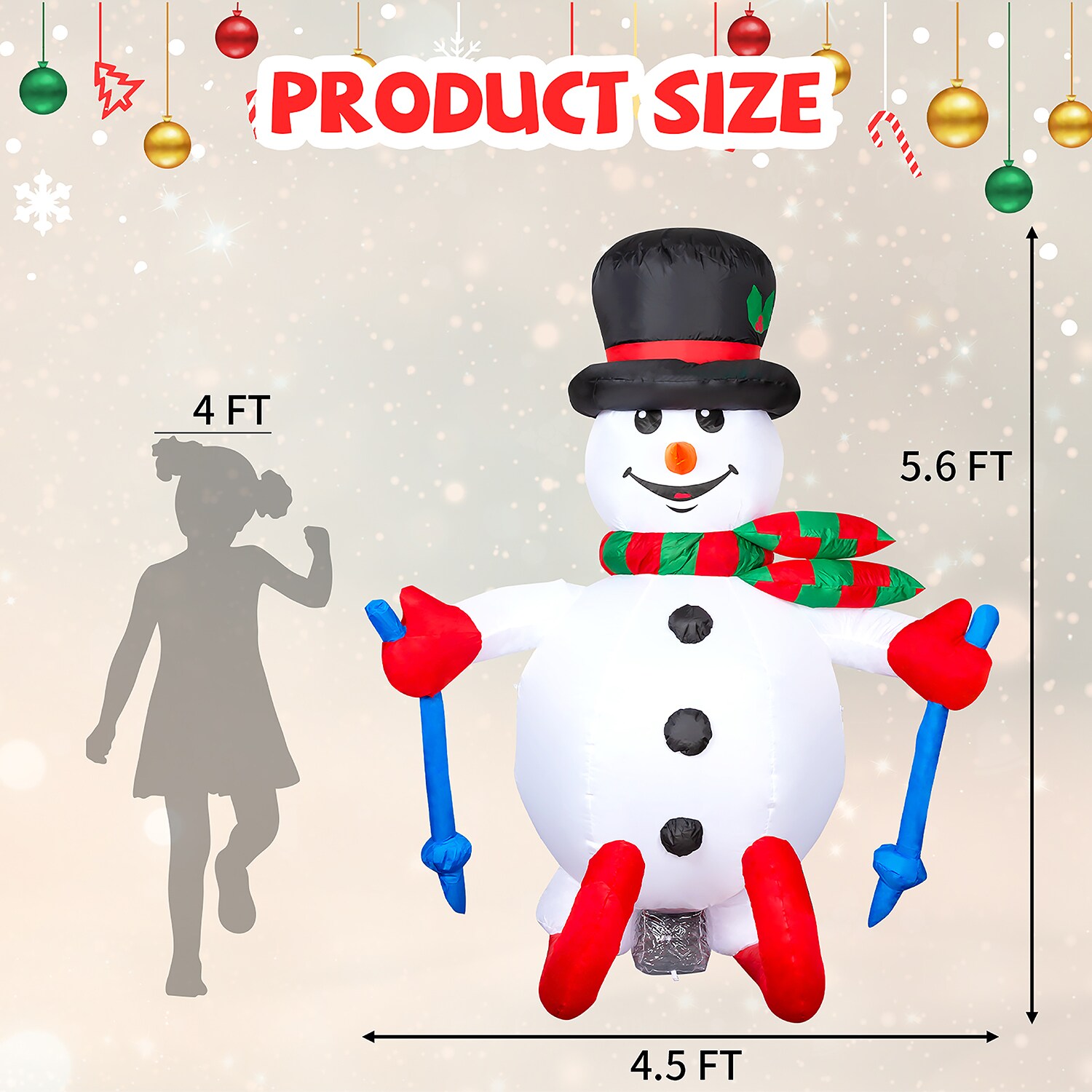 GOOSH DJ-SD-27140 Christmas-Inflatables - View #7
