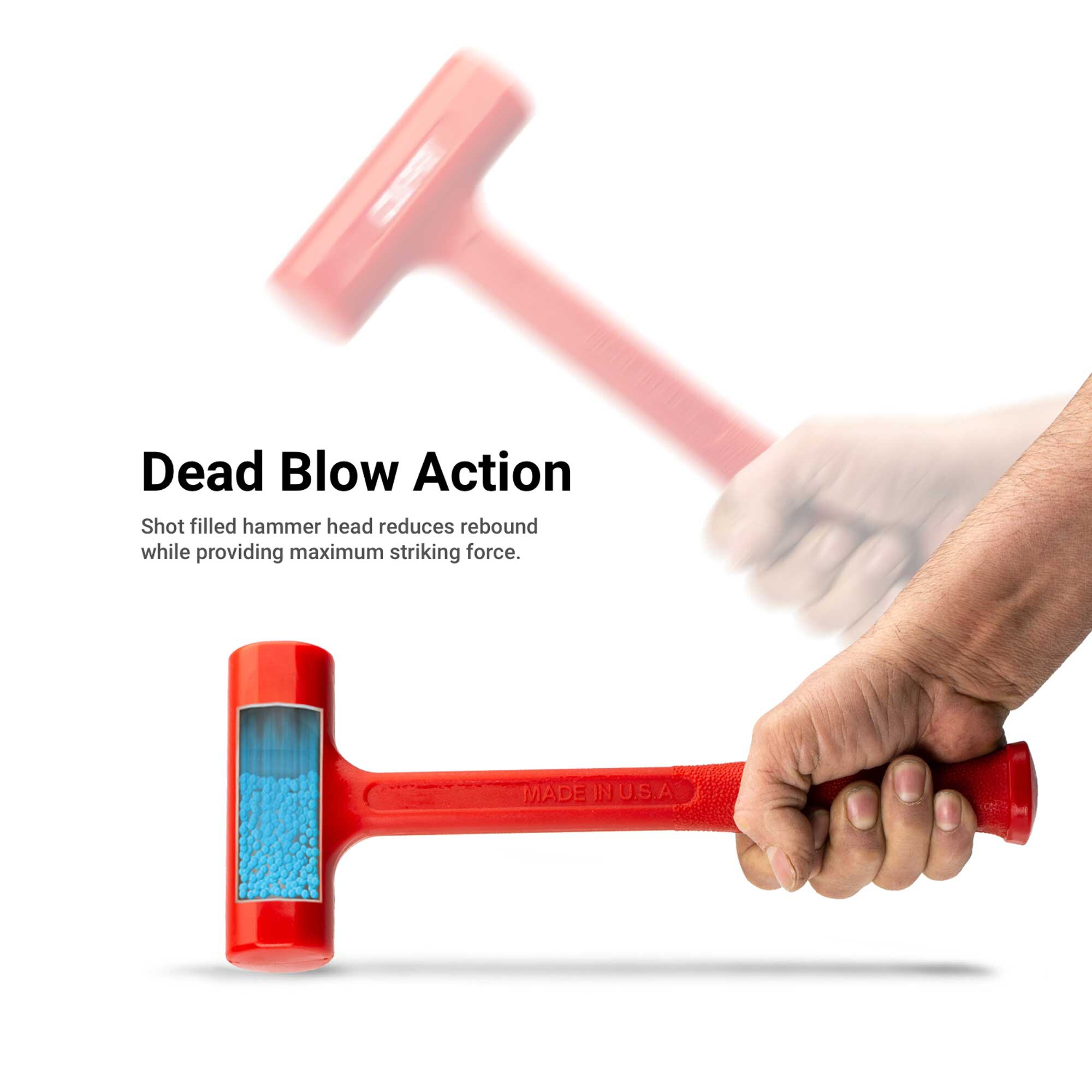 Dead Blow Ball Peen Hammers - Capri Tools