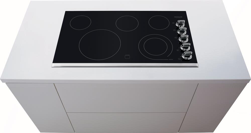Frigidaire Gallery 5-Element Smooth Surface Electric Cooktop (Stainless ...
