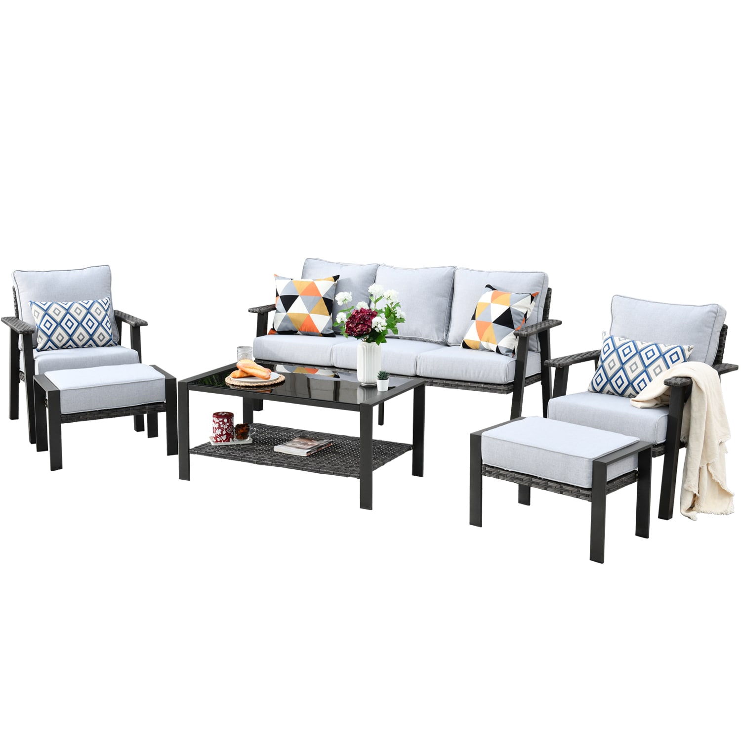 XIZZI XIHWE402 Patio-Conversation-Sets - View #2
