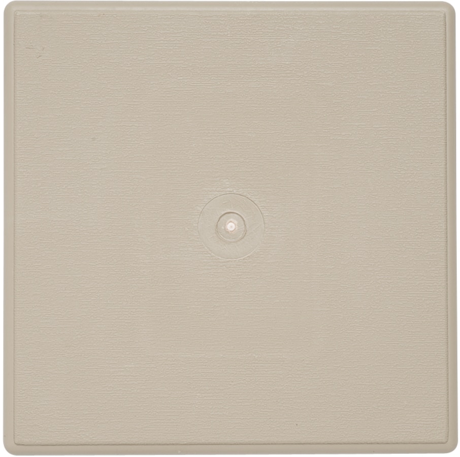 Ply Gem EZBLK040L PC 6.625-in x 6.625-in Clay/Woodgrain Vinyl Universal Mounting Block