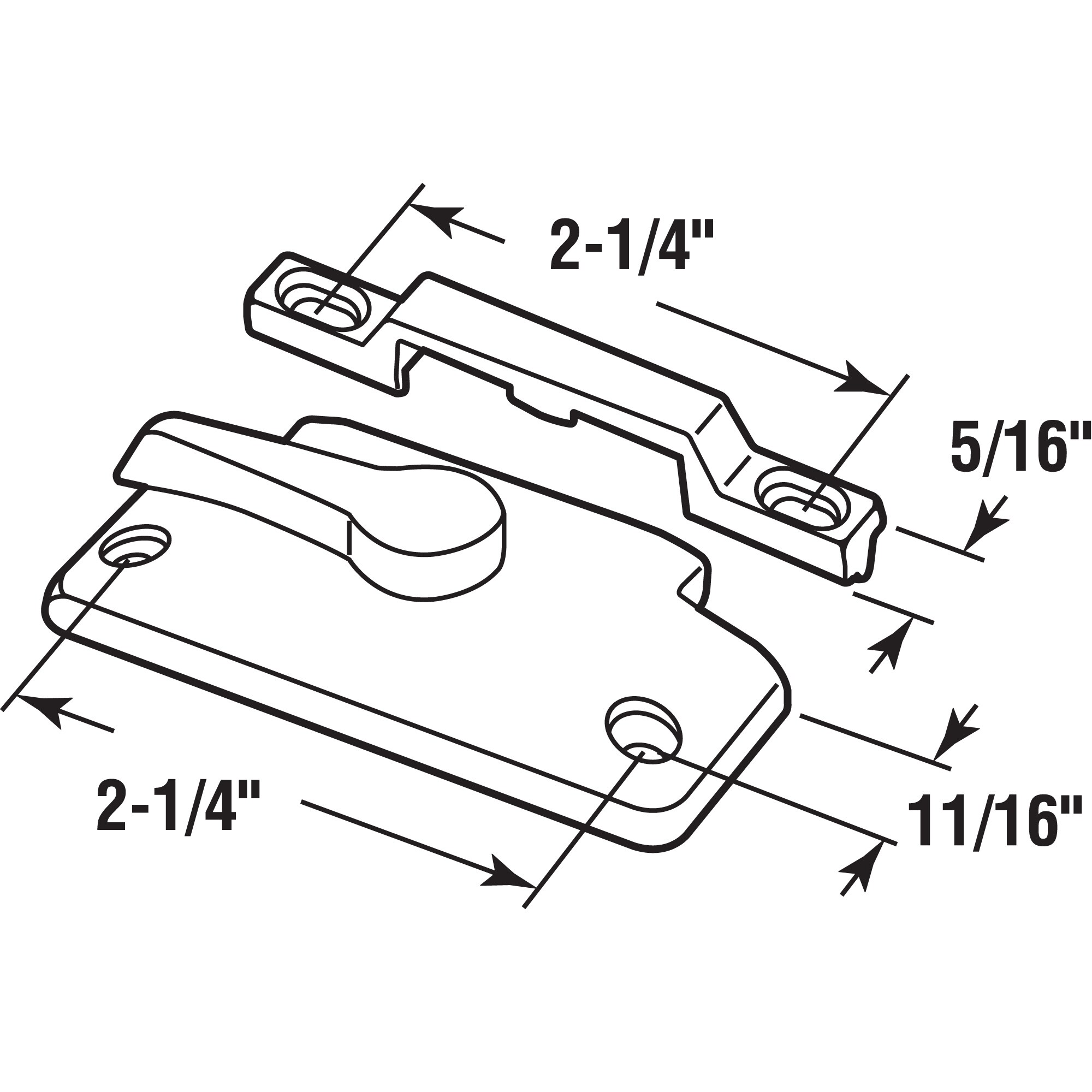 Prime-Line F 2921 Casement-Window-Locks - View #2