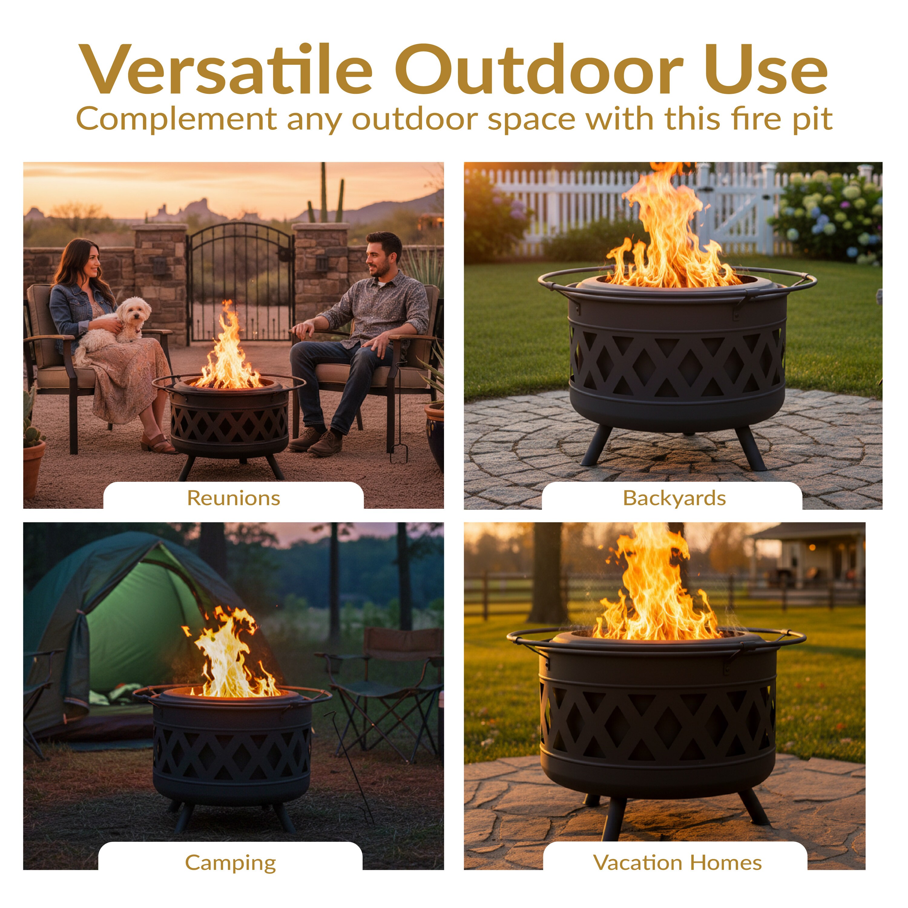 Sunnydaze Decor NB-977 Outdoor-Woodburning-Firepits - View #15