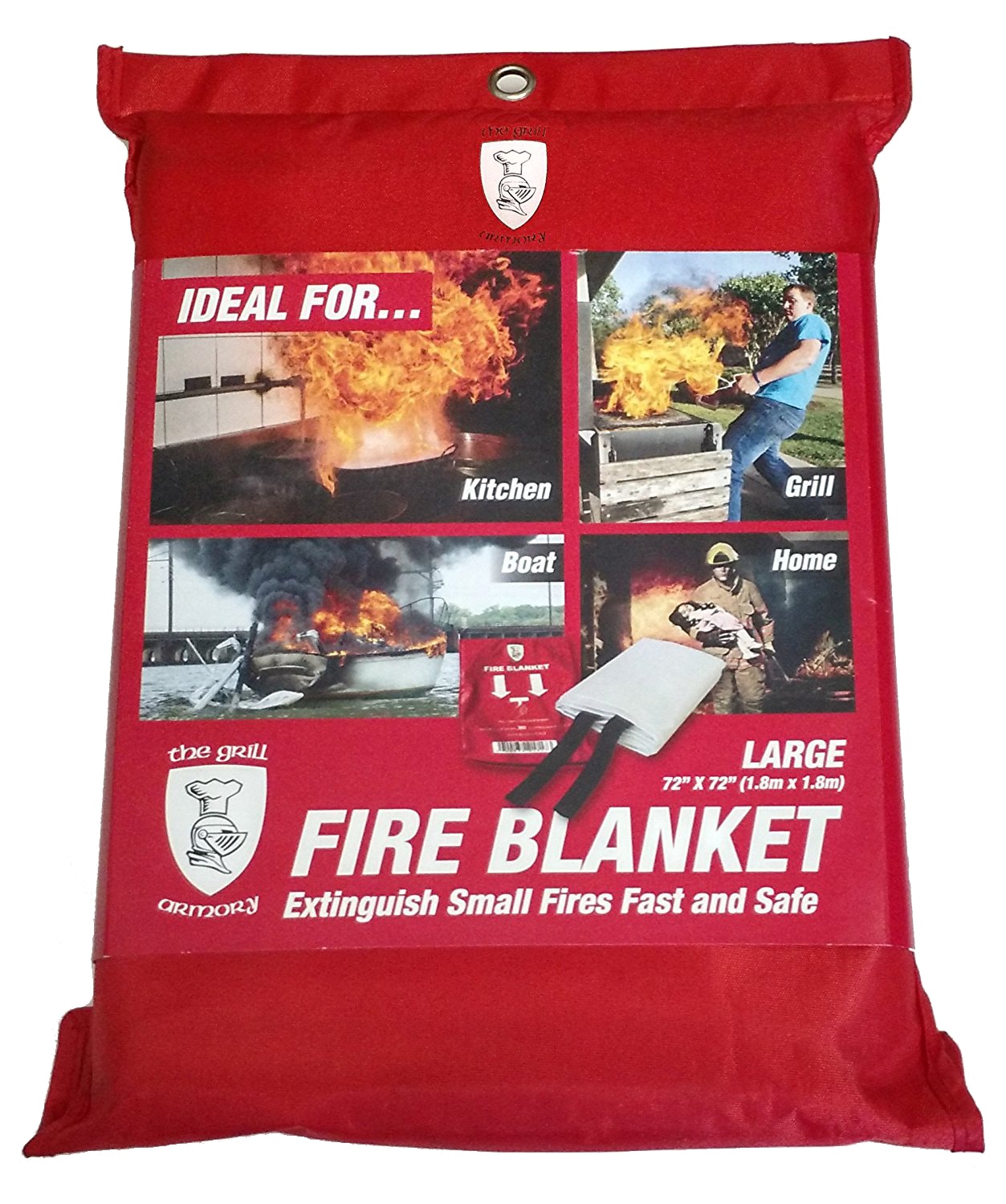 Mart Cobra Emergency Fire Blanket for Home and Kitchen Fire Extinguishers  for The House x4 Fiberglass Fire Blankets Emergency for Home Fireproof  Blanket Fire Retardant Blankets Grease Spray - Yahoo Shopping