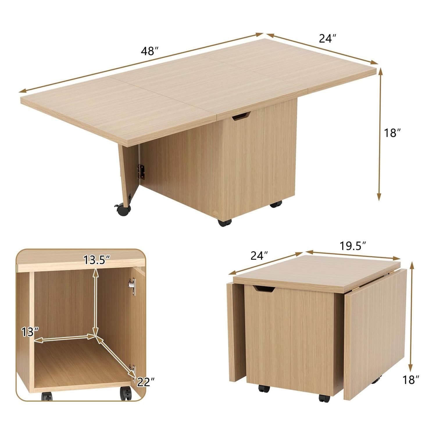 VERYKE 4401555921622 Coffee-Tables - View #6